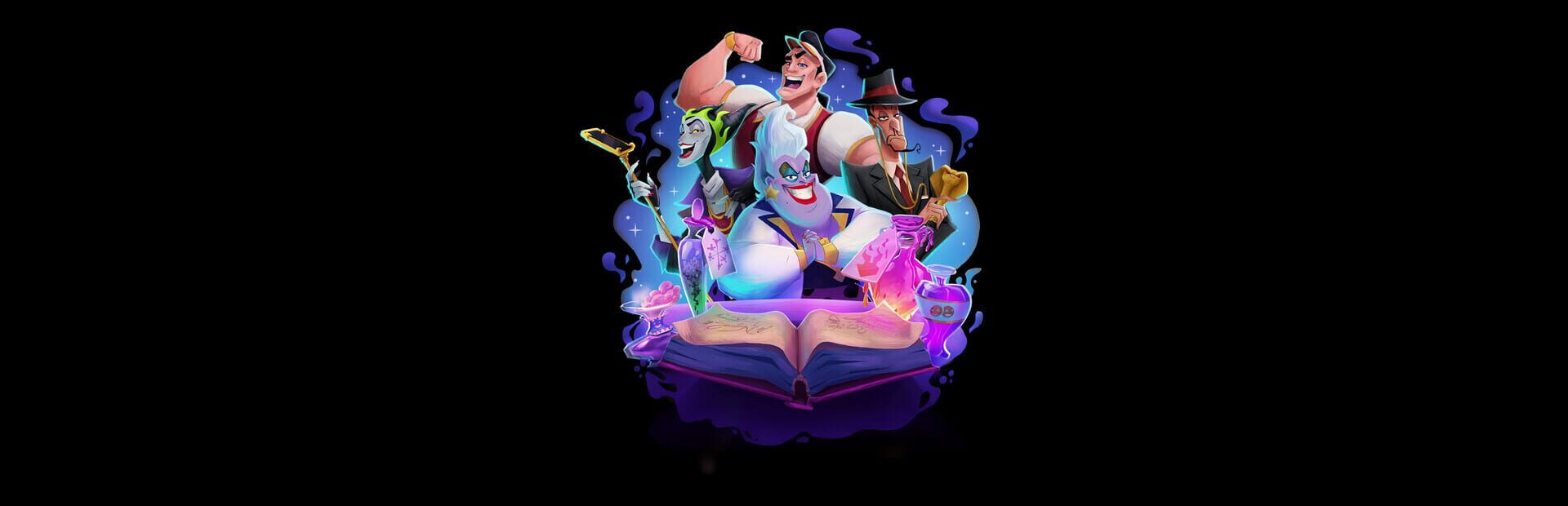 Illustration de Disney Villains Cursed Café
