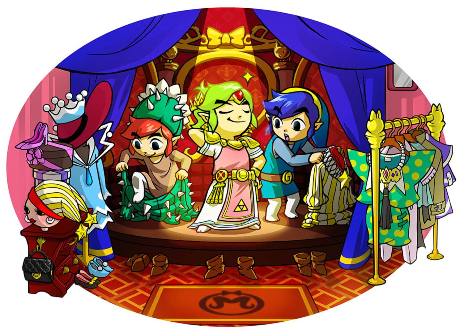 Illustration de The Legend of Zelda: Tri Force Heroes