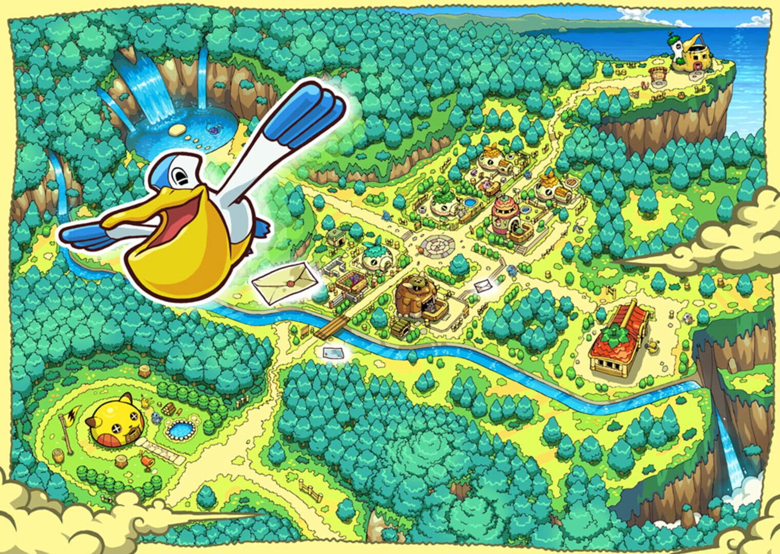 Illustration de Pokémon Mystery Dungeon: Blue Rescue Team