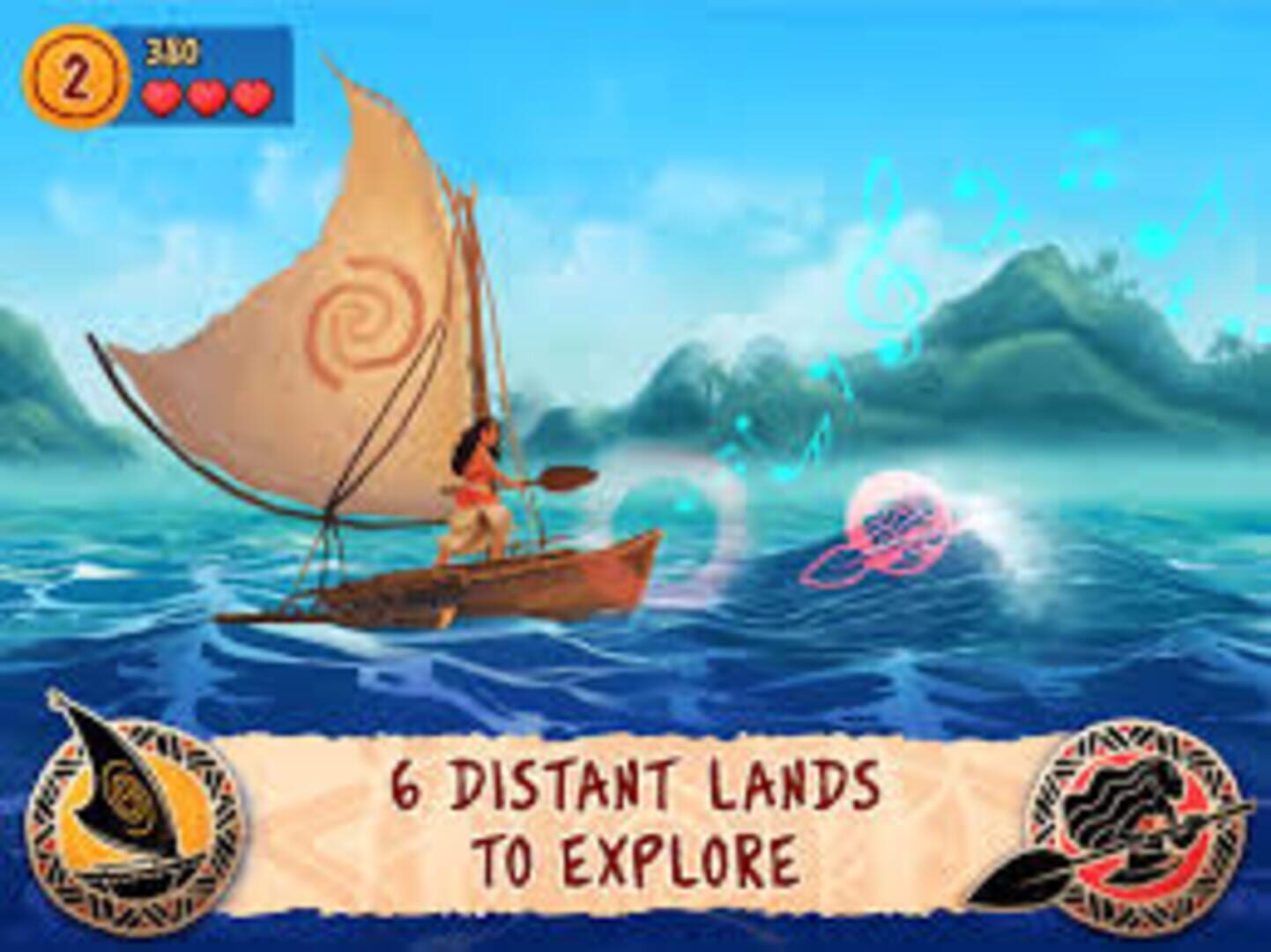 Illustration de Moana: Rhythm Run