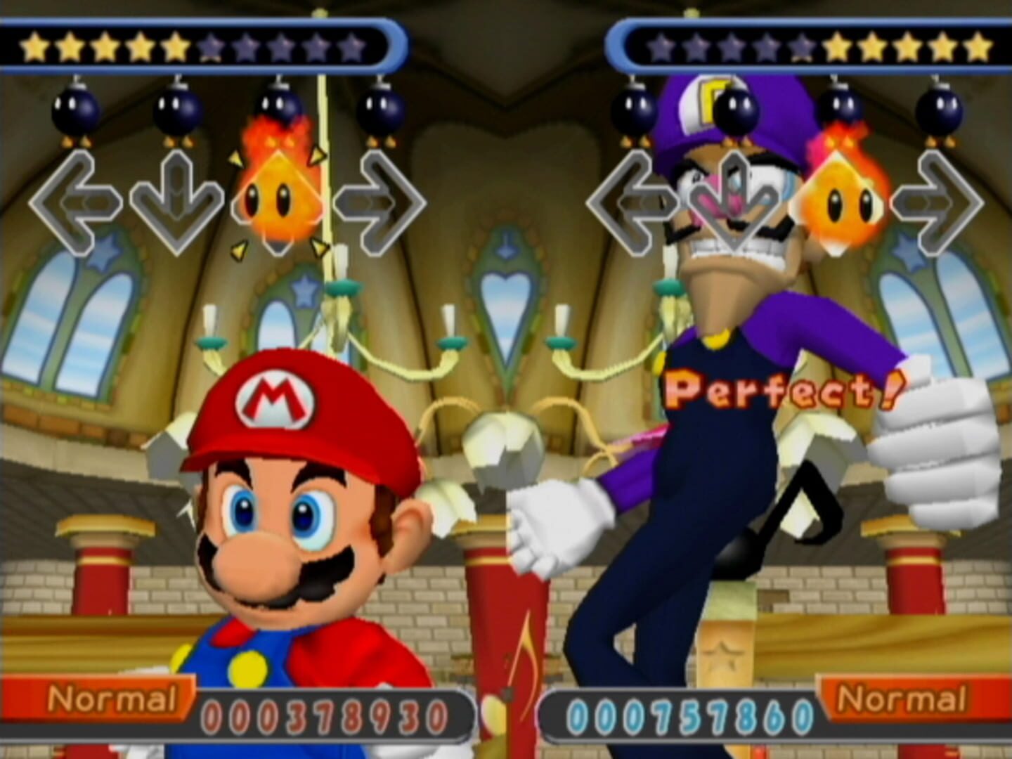 Illustration de Dance Dance Revolution Mario Mix