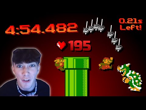 Vignette de Super Mario Bros. Any% Speedrun in 4:54.482 *FWR*