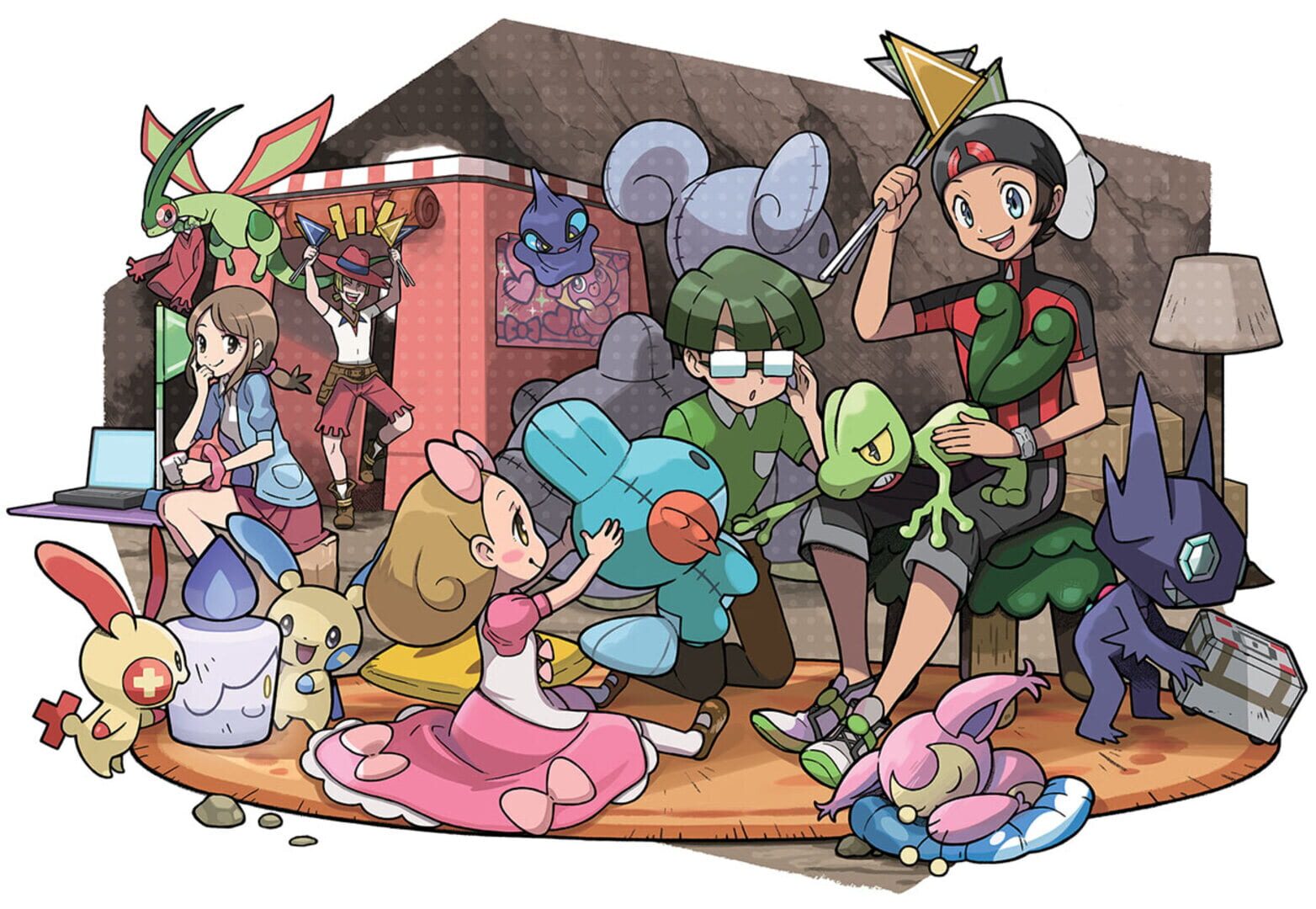Illustration de Pokémon Omega Ruby
