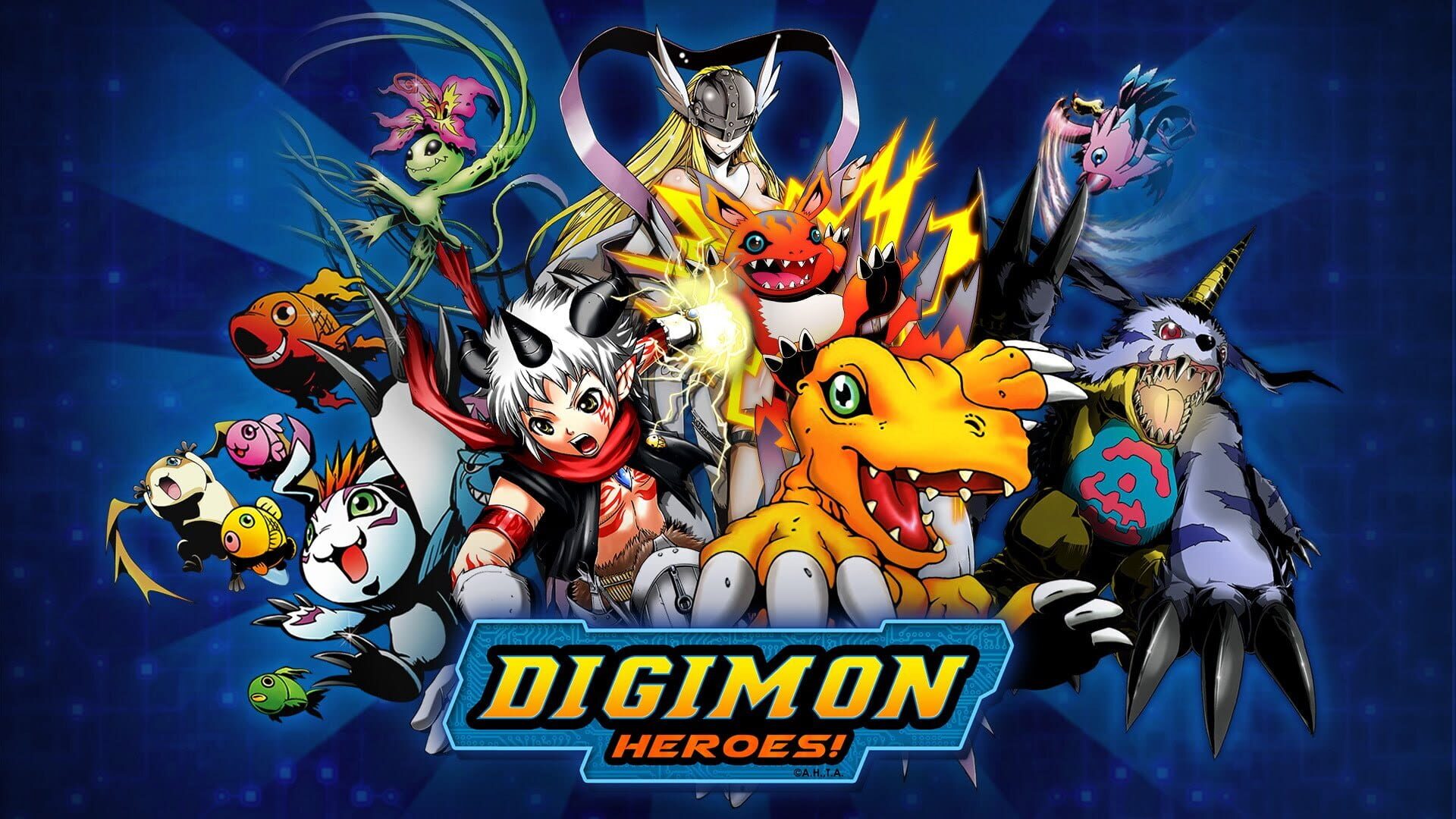 Illustration de Digimon Heroes!