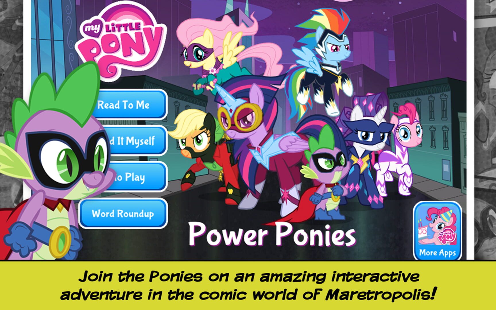 Illustration de My Little Pony: Power Ponies