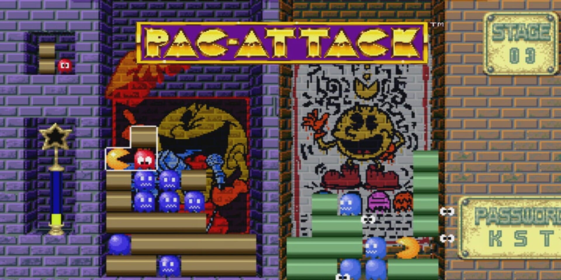 Illustration de Pac-Attack