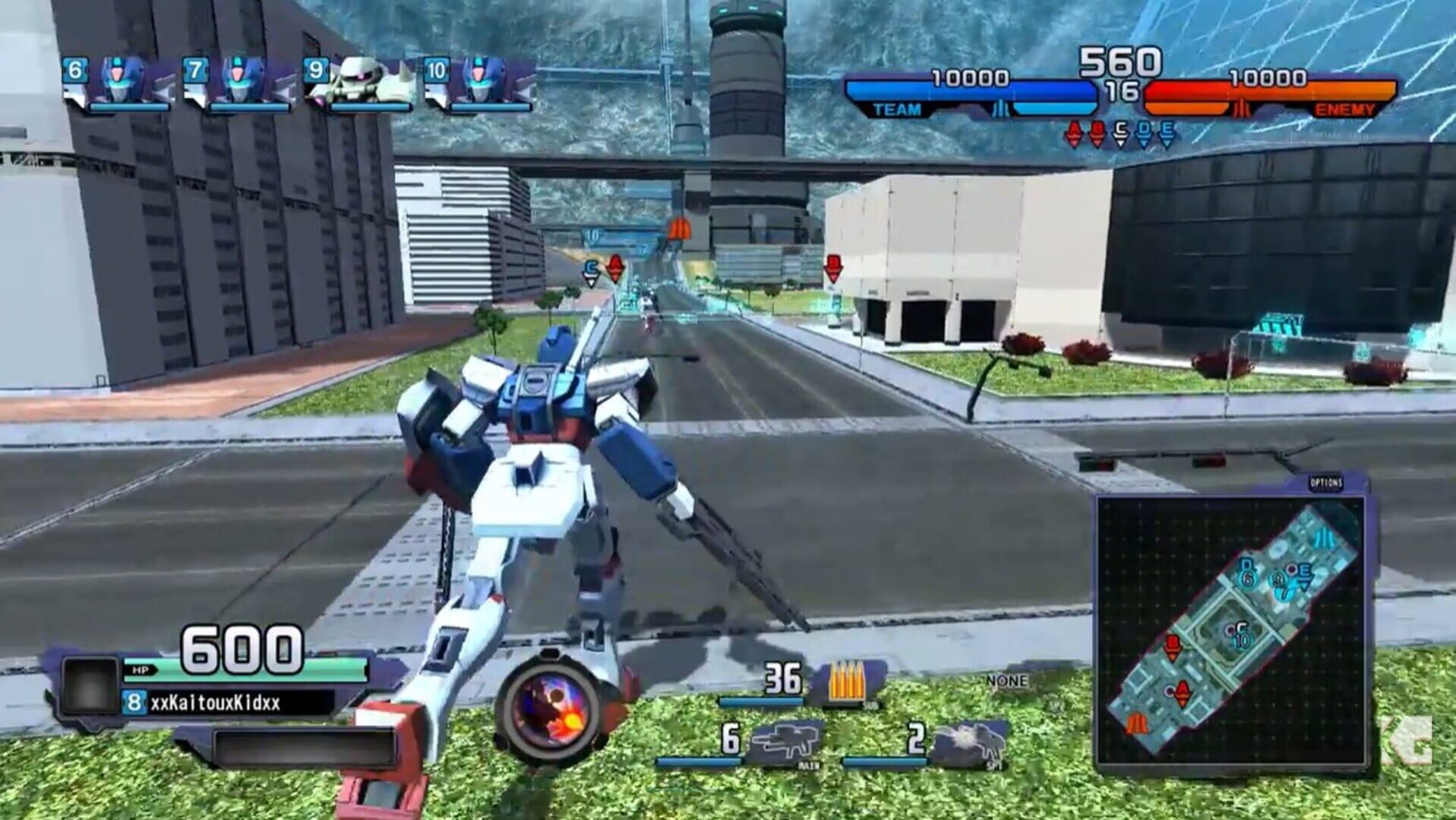 Illustration de Gundam Battle Operation Next