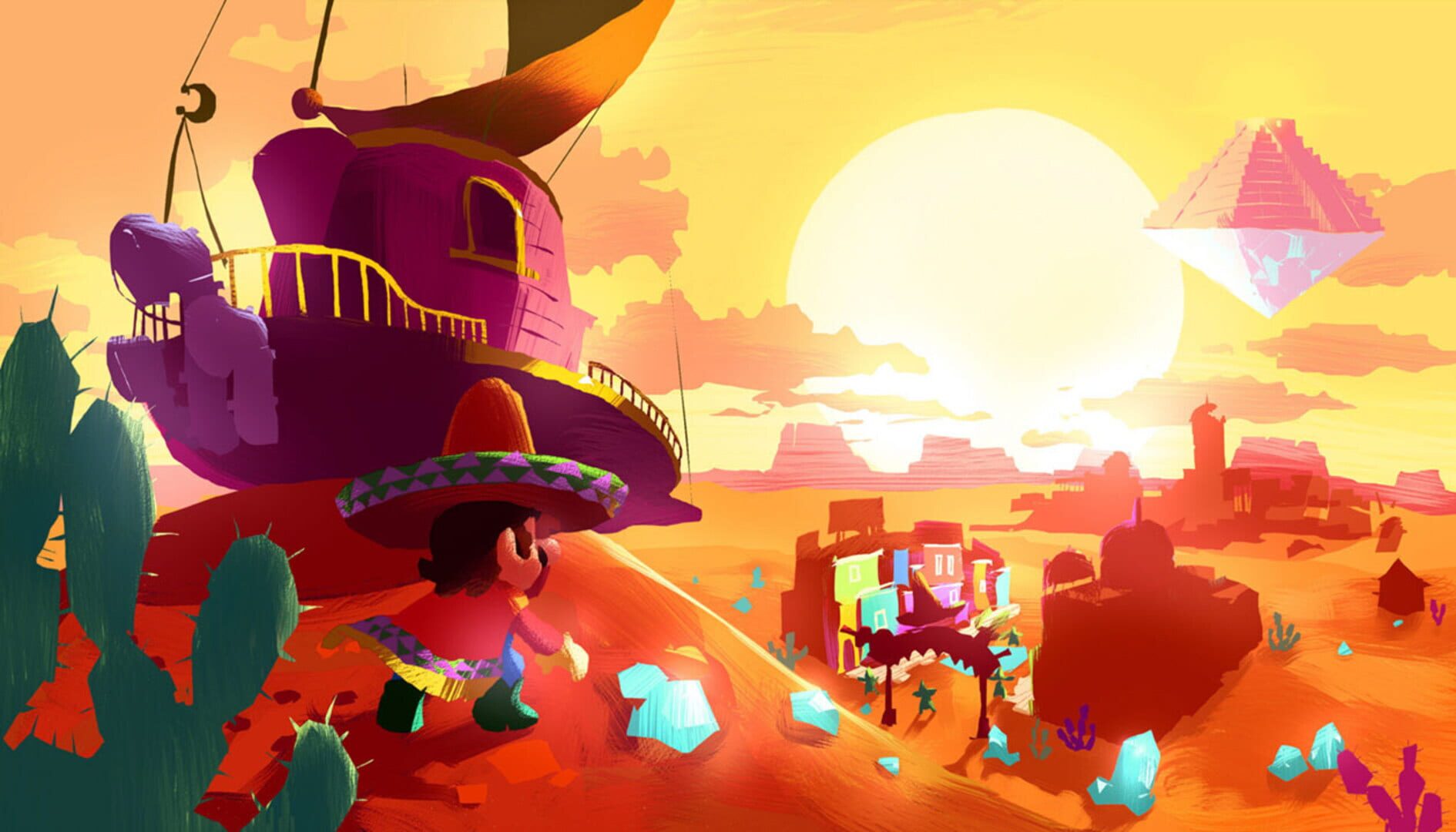 Illustration de Super Mario Odyssey