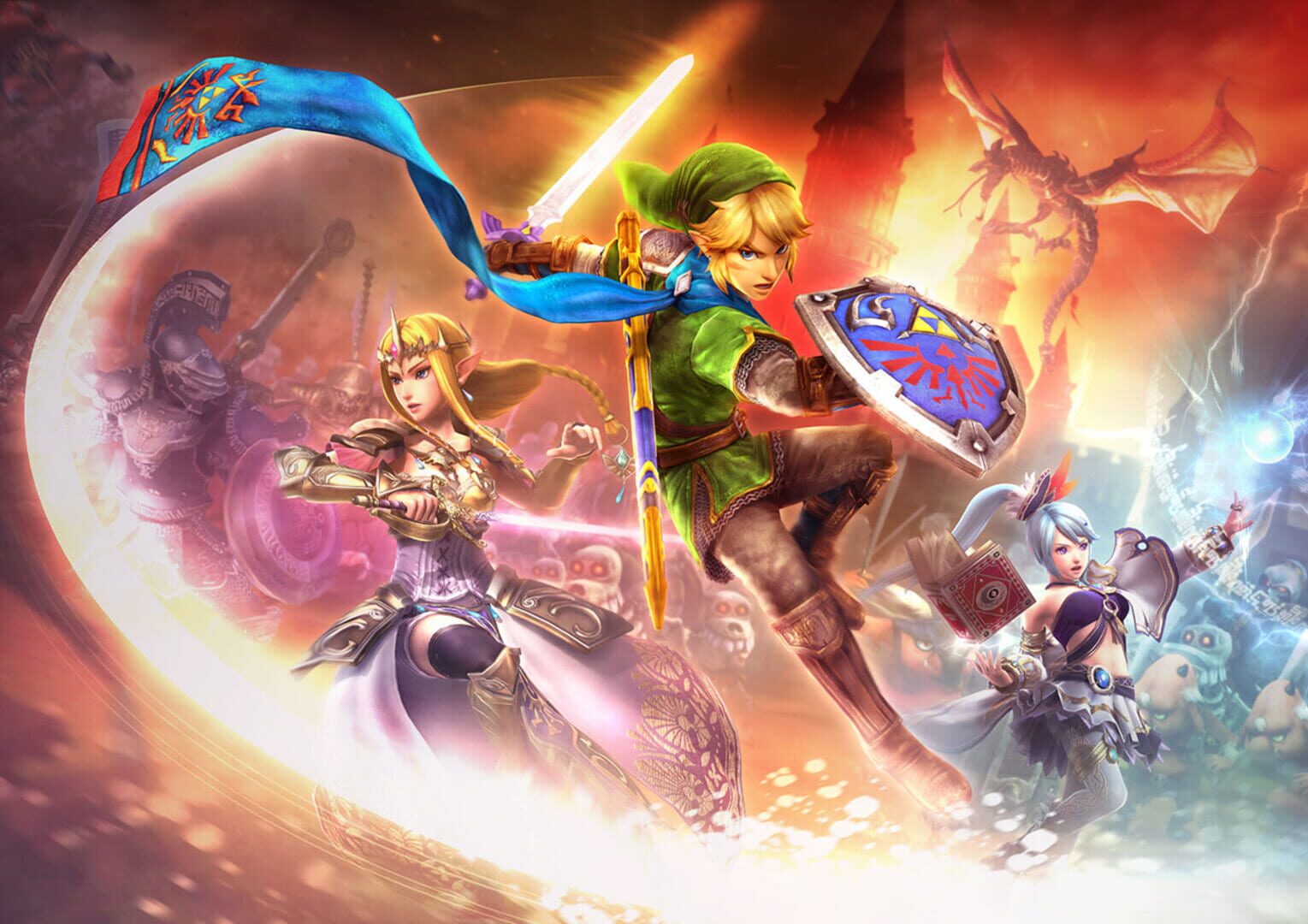 Illustration de Hyrule Warriors