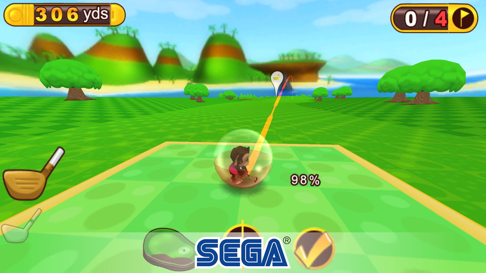 Illustration de Super Monkey Ball: Sakura Edition