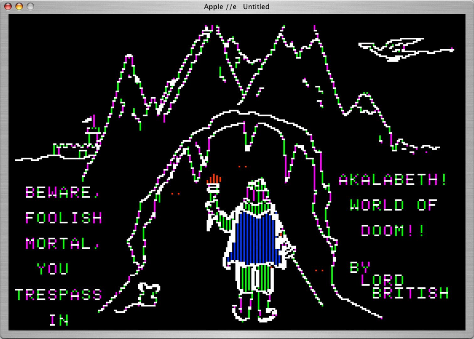 Illustration de Akalabeth: World of Doom