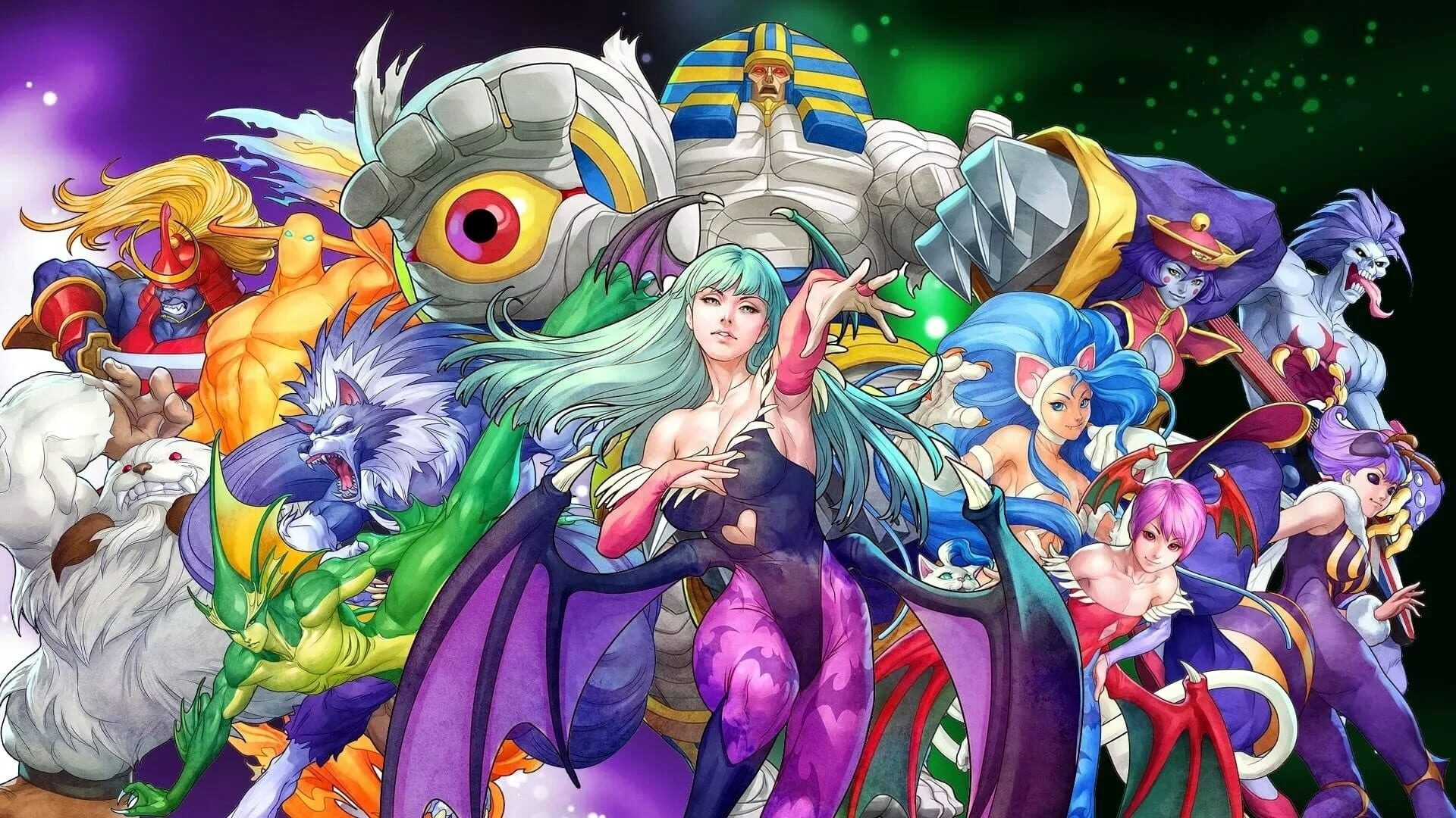 Illustration de Darkstalkers 3