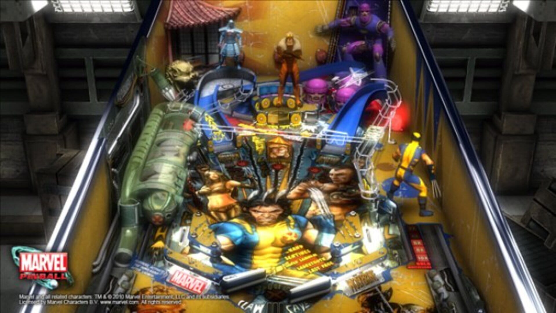 Illustration de Marvel Pinball