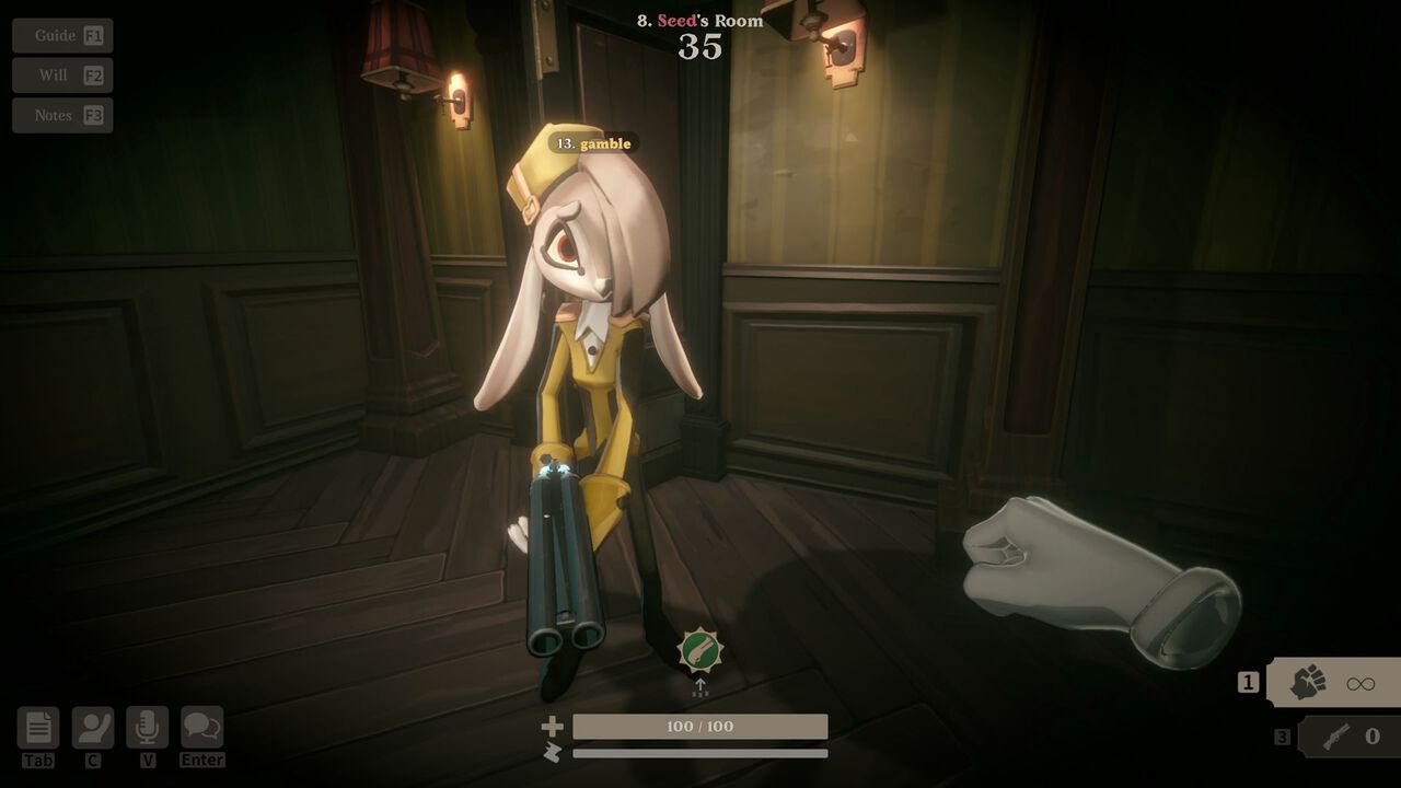獣人たちが集まるホテルで人狼ゲーム『Hotel Carnivalia』無料体験版がSteamで配信中。夜は一人称視点で探索・戦闘、昼は証拠をもとに犯人を探す
