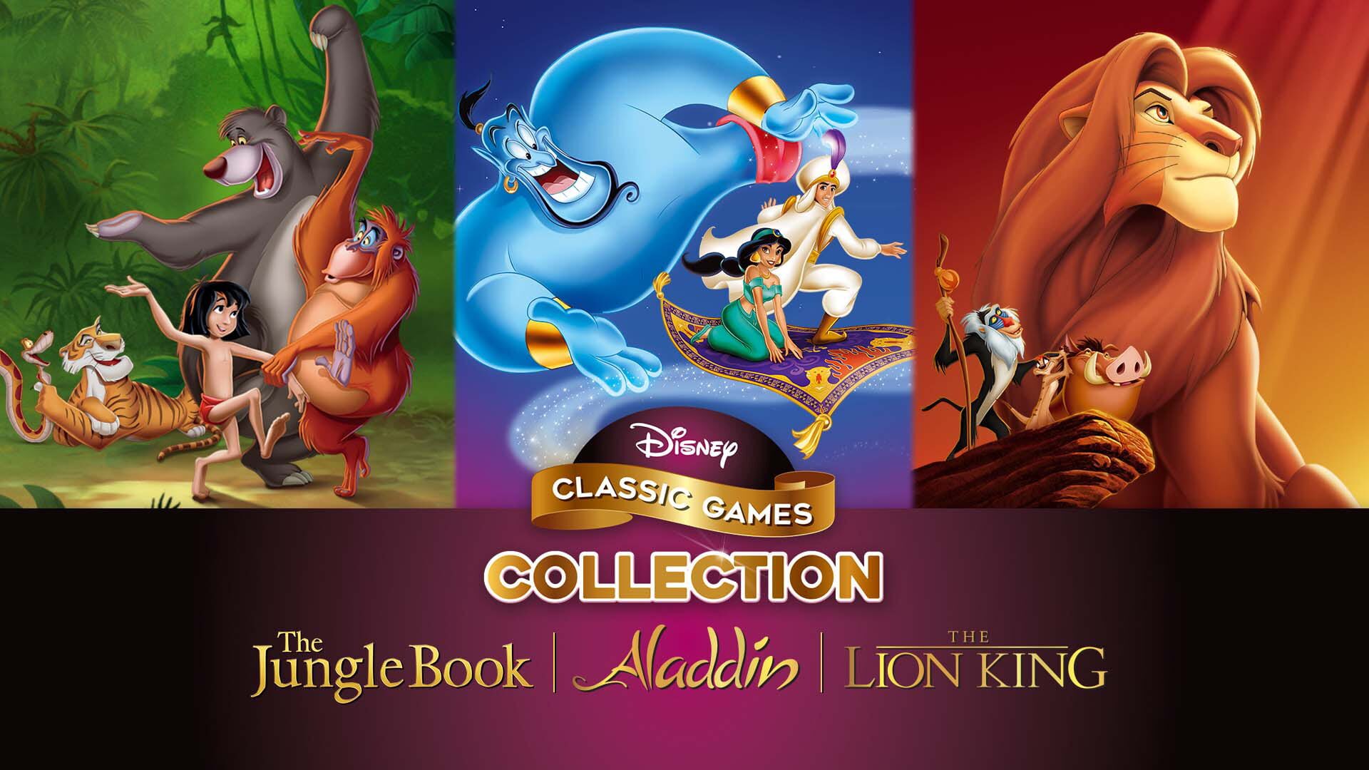 Illustration de Disney Classic Games: Aladdin and The Lion King - The Jungle Book and More Aladdin Pack