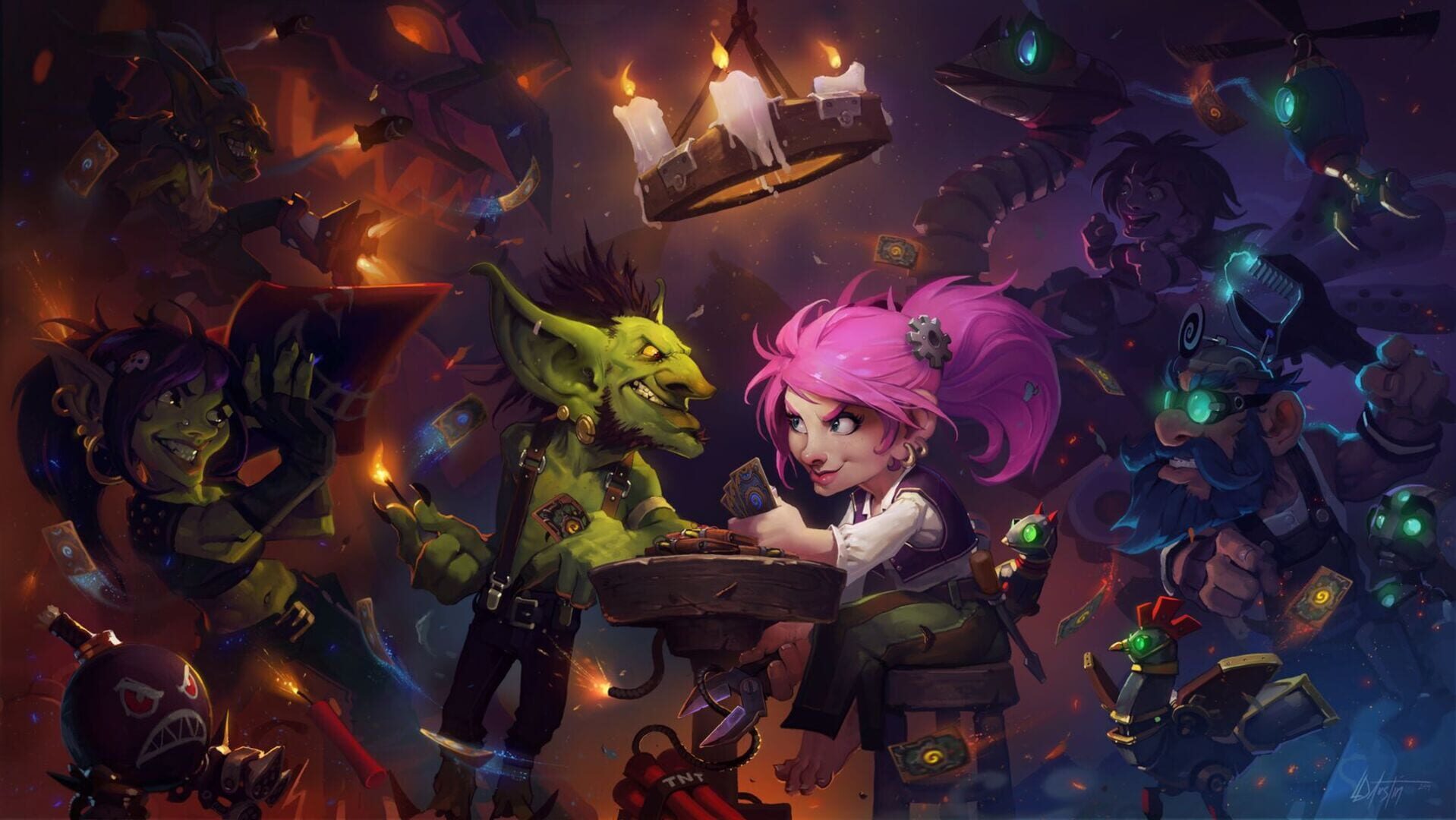 Illustration de Hearthstone: Goblins vs Gnomes