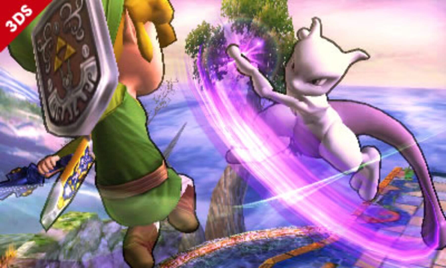 Illustration de Super Smash Bros. for Nintendo 3DS: Mewtwo