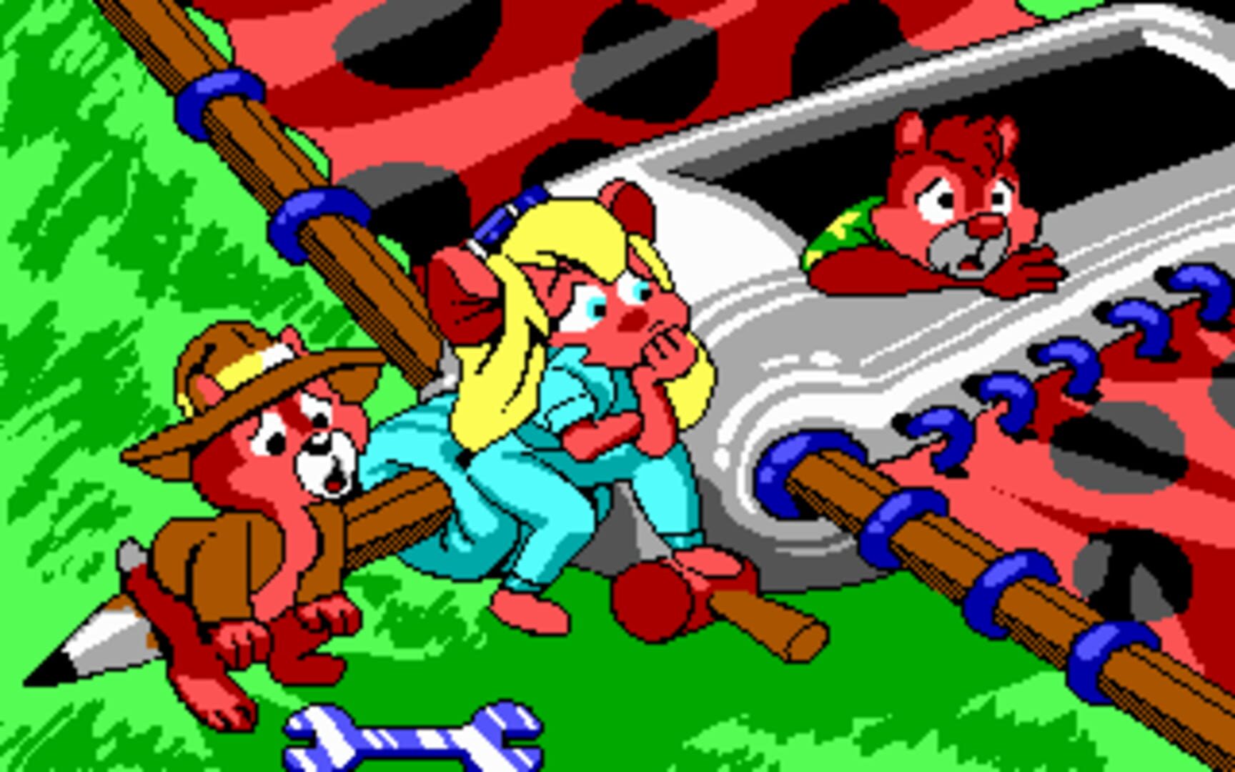 Illustration de Disney's Chip 'n Dale Rescue Rangers: The Adventure in Nimnul's Castle