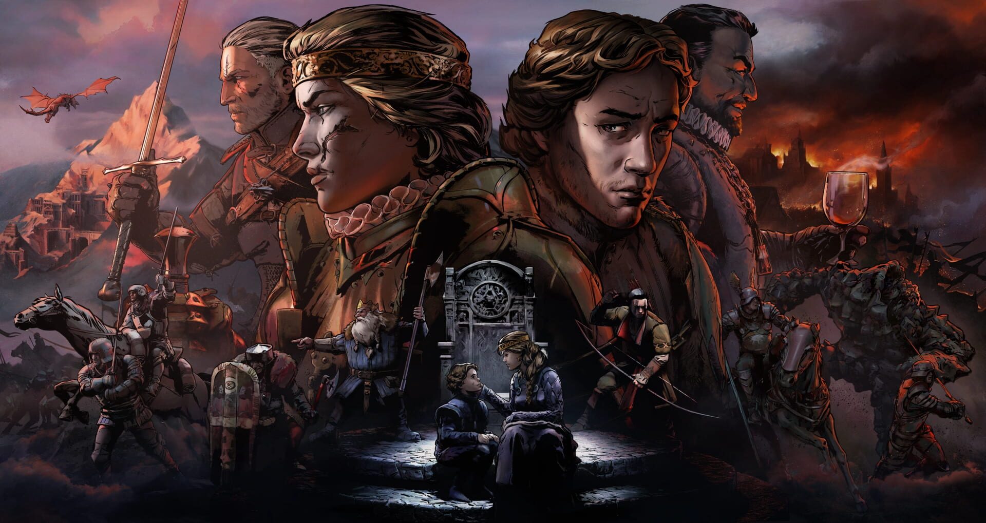 Illustration de Thronebreaker: The Witcher Tales