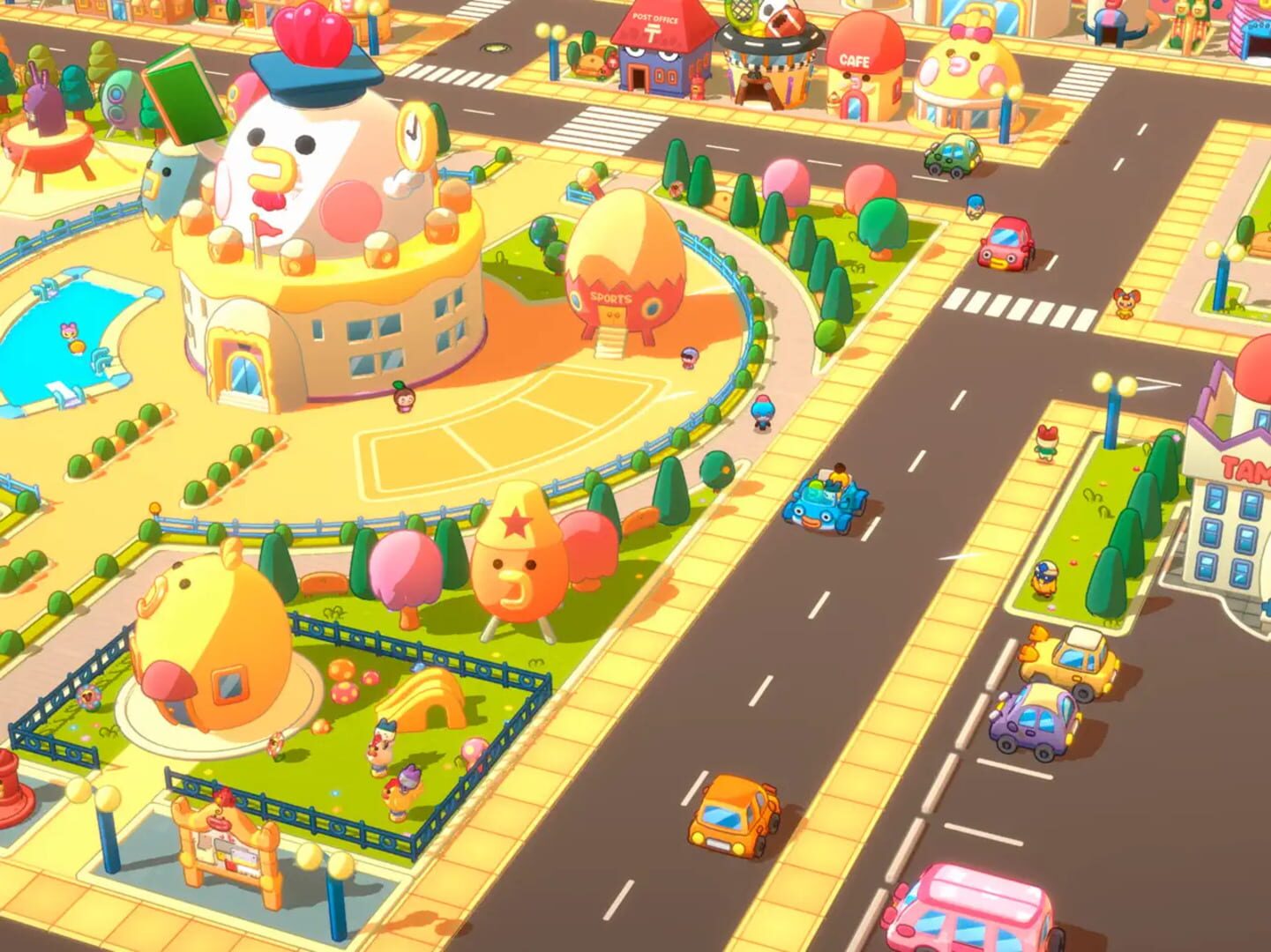 Illustration de Tamagotchi Adventure Kingdom