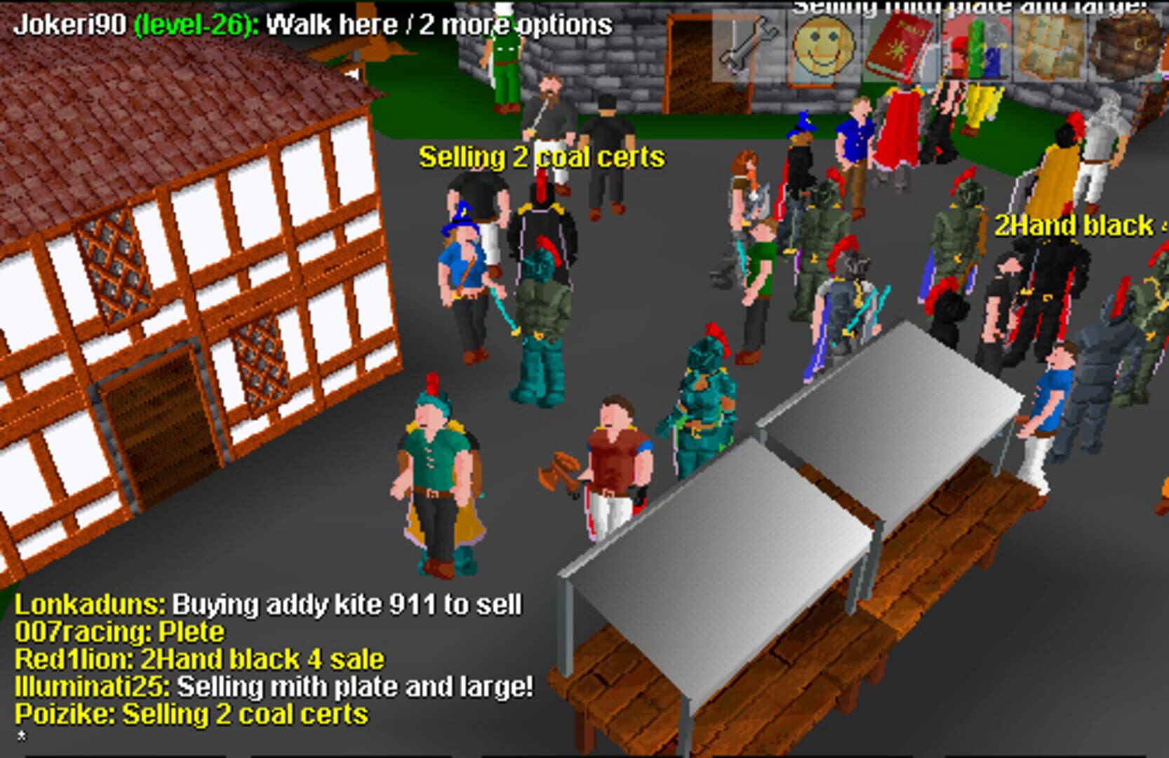 Illustration de RuneScape Classic