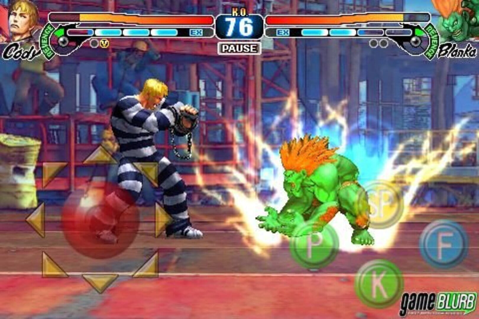 Illustration de Street Fighter IV Volt: Battle Protocol