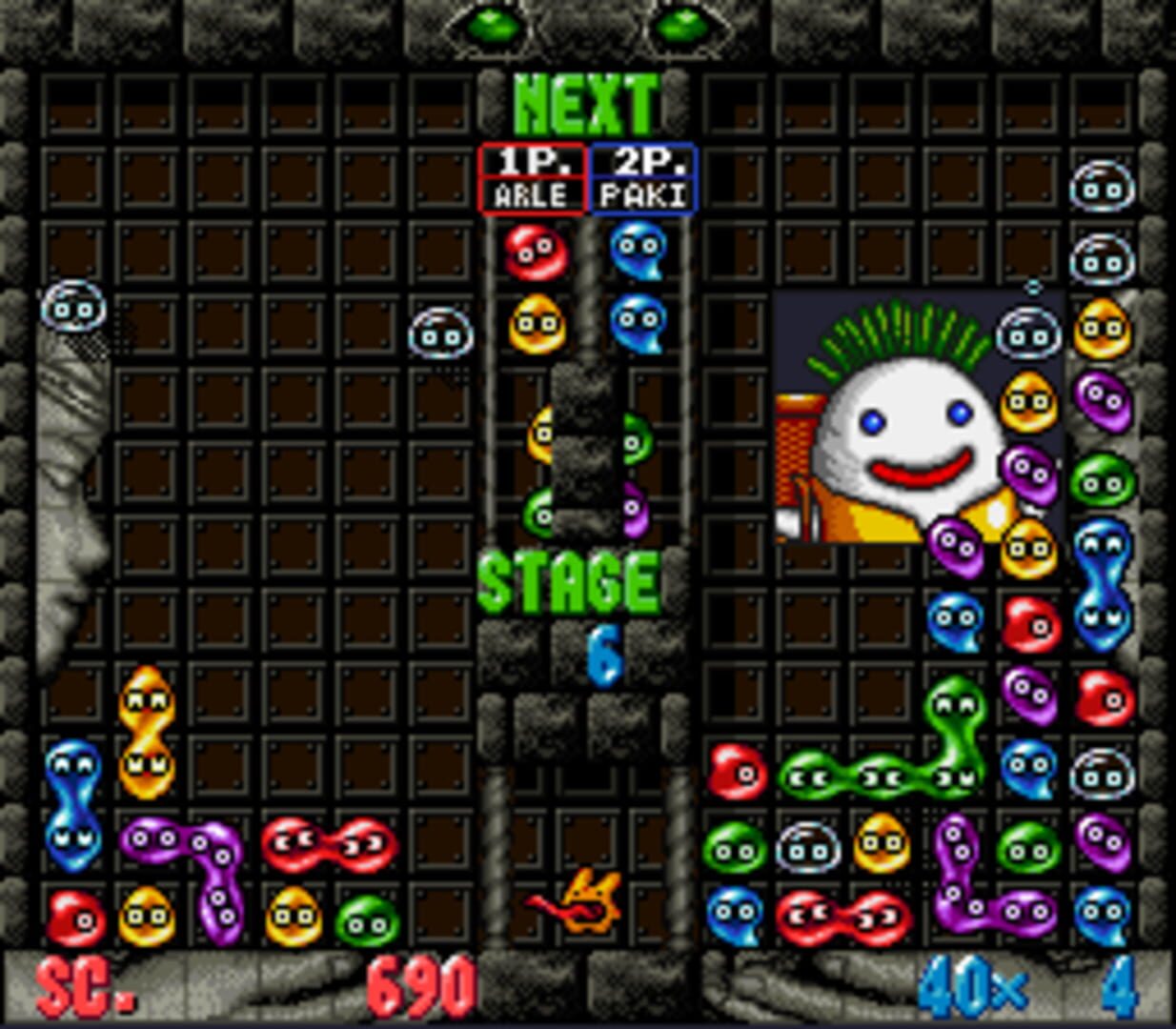 Illustration de Super Puyo Puyo Tsuu Remix