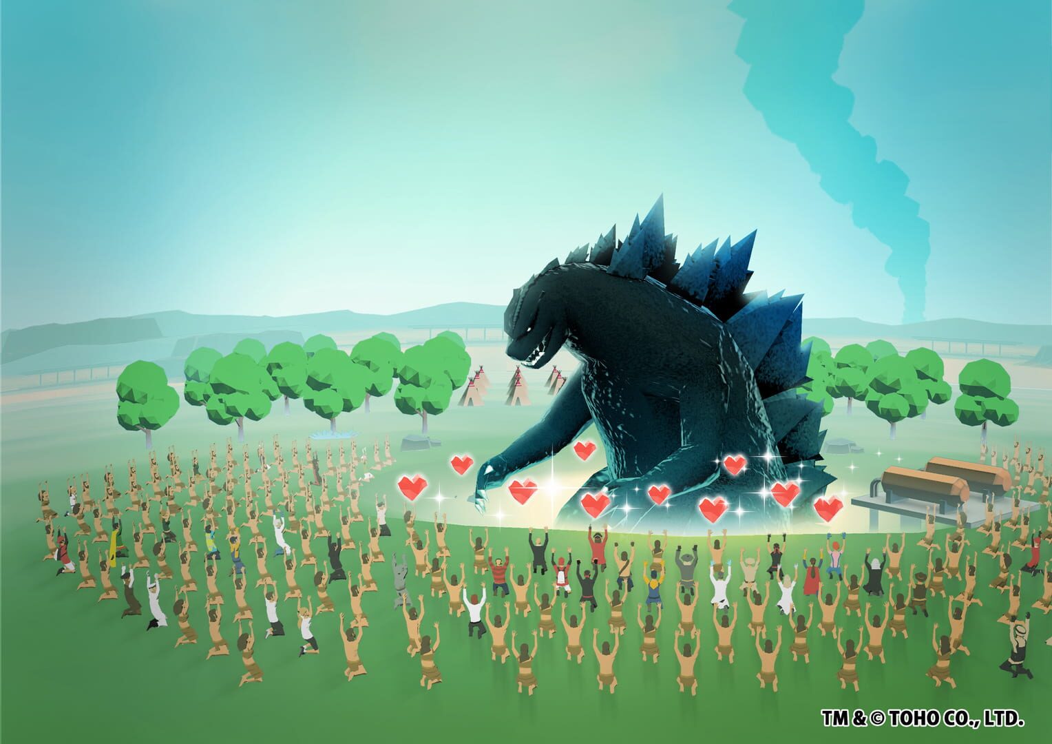 Illustration de Run Godzilla