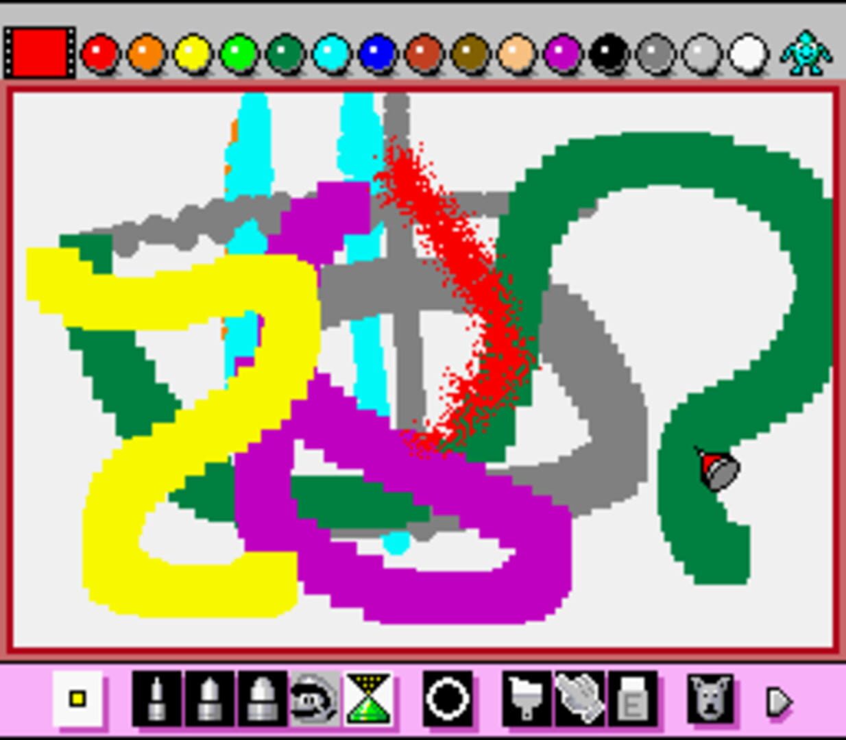 Illustration de Mario Paint