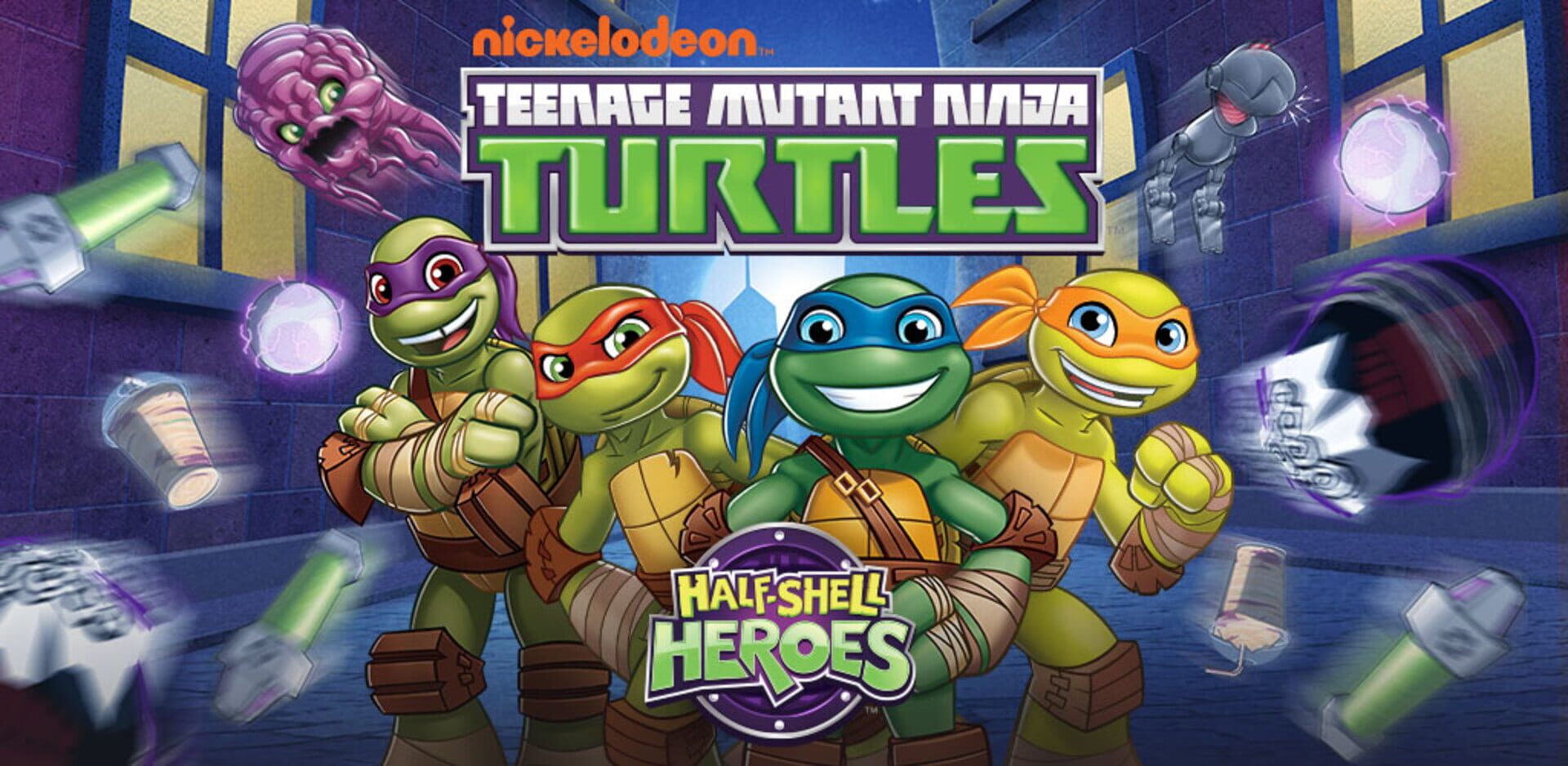 Illustration de Teenage Mutant Ninja Turtles: Half-Shell Heroes