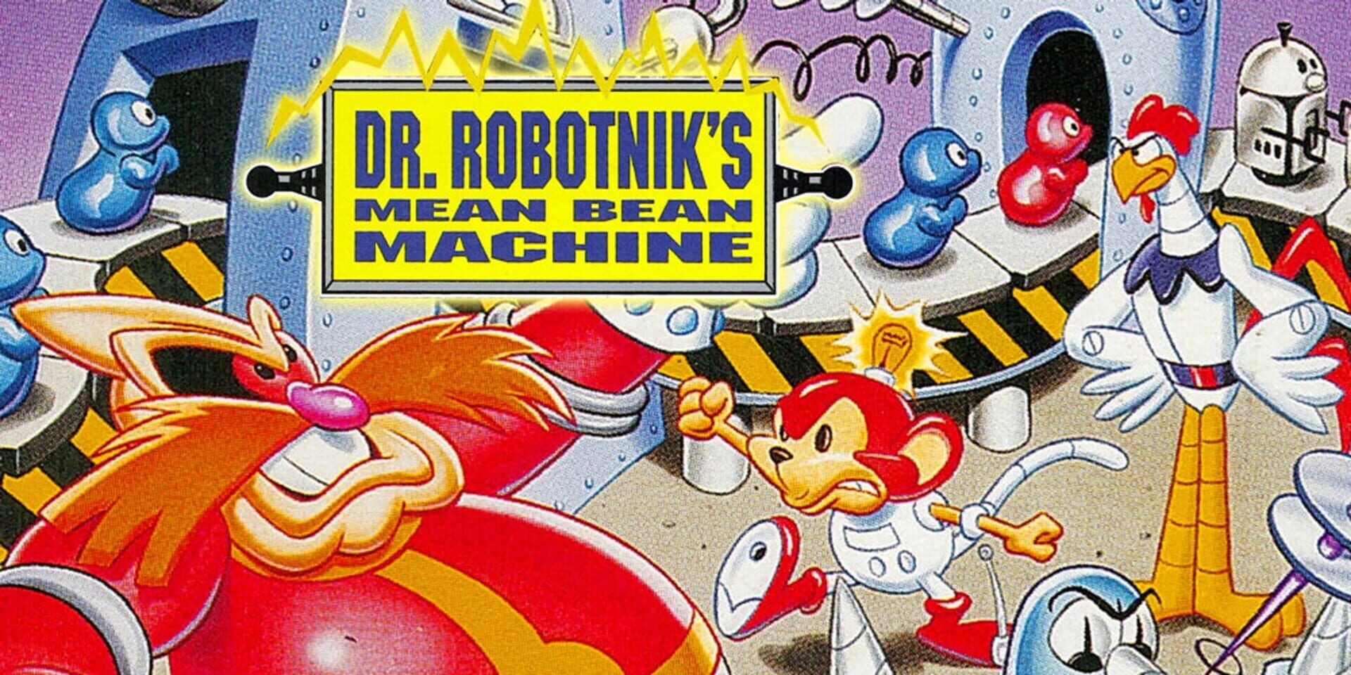 Illustration de Dr. Robotnik's Mean Bean Machine