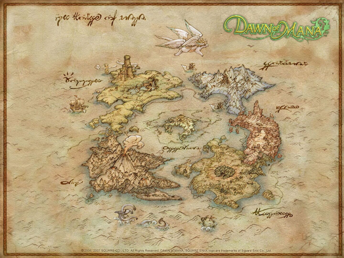 Illustration de Dawn of Mana