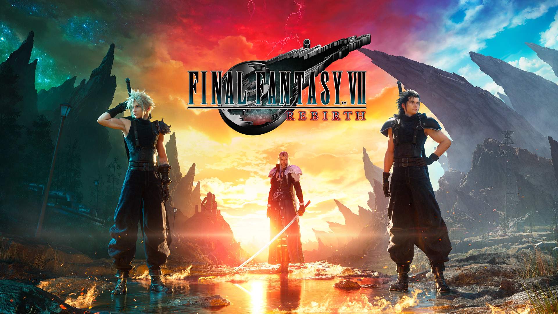 Cloud et ses compagnons dans Final Fantasy VII Rebirth