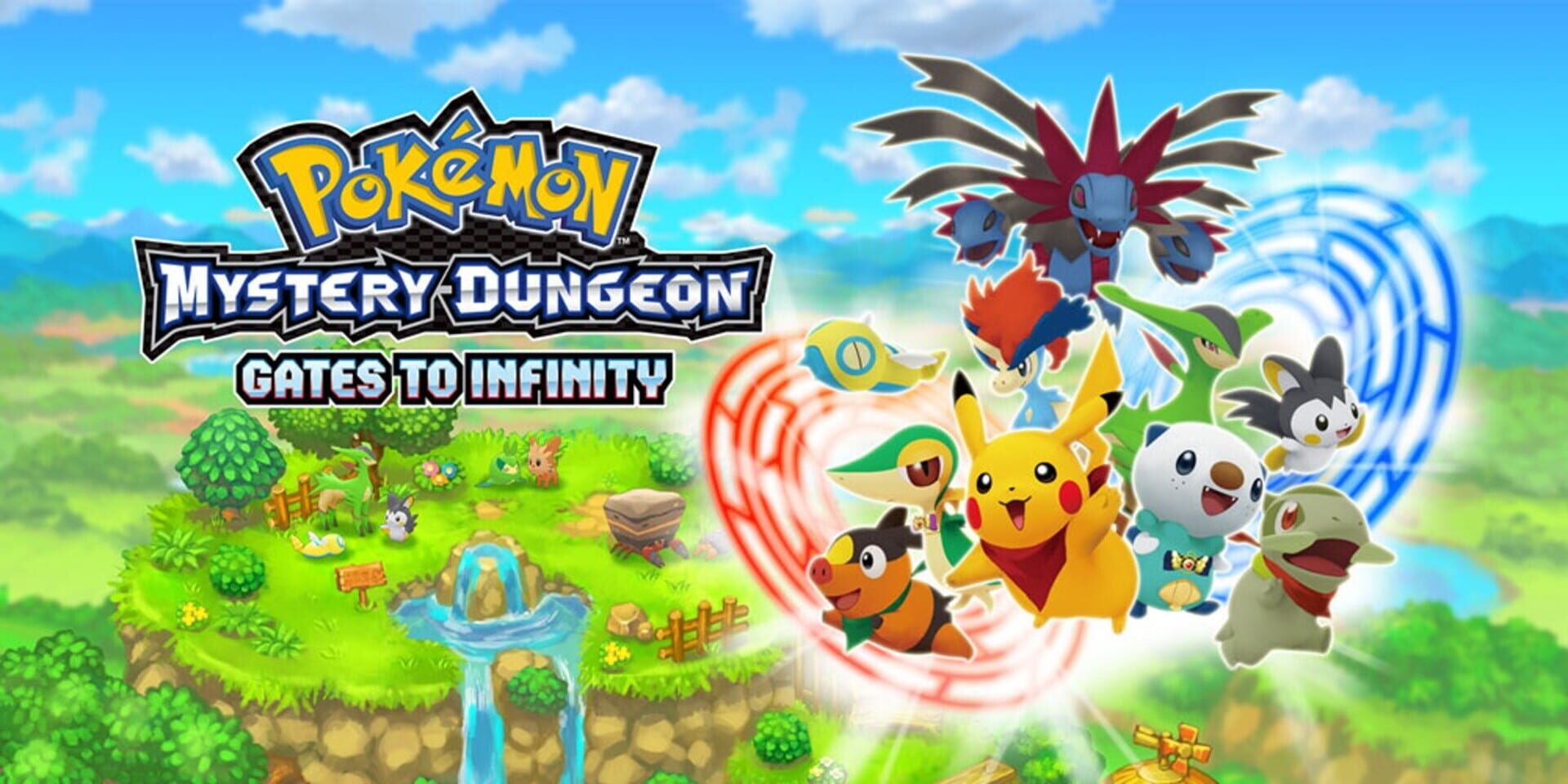 Illustration de Pokémon Mystery Dungeon: Gates to Infinity