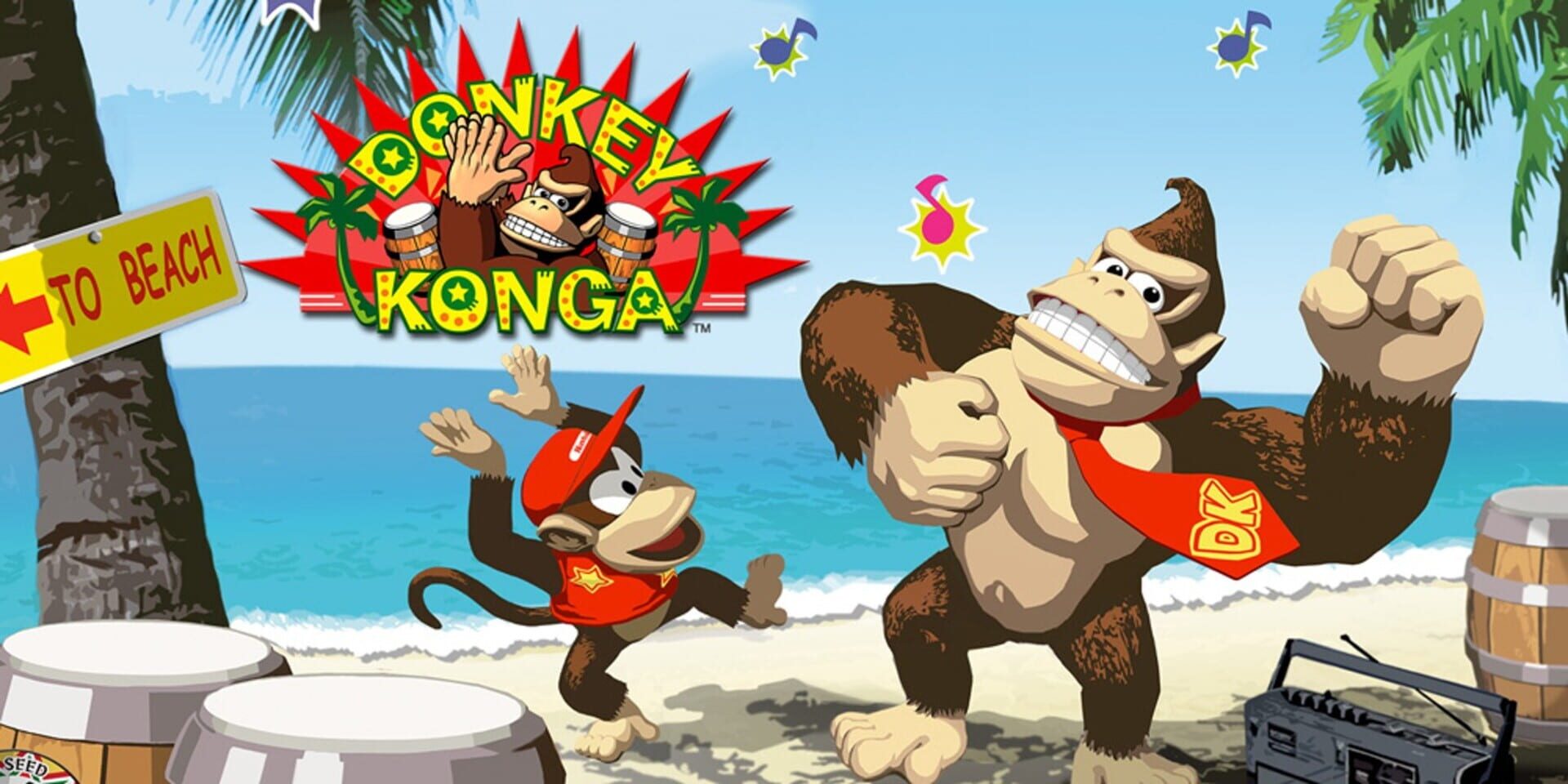 Illustration de Donkey Konga