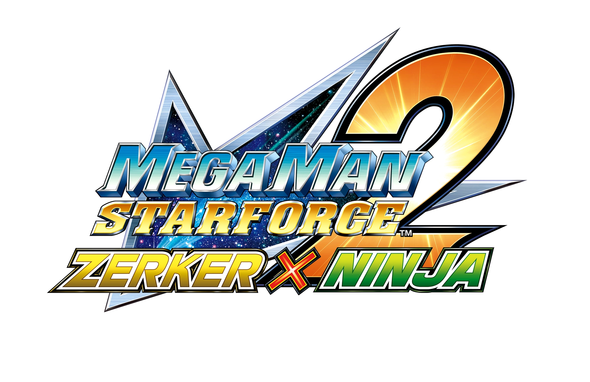 Logo de Mega Man Star Force 2: Zerker x Ninja