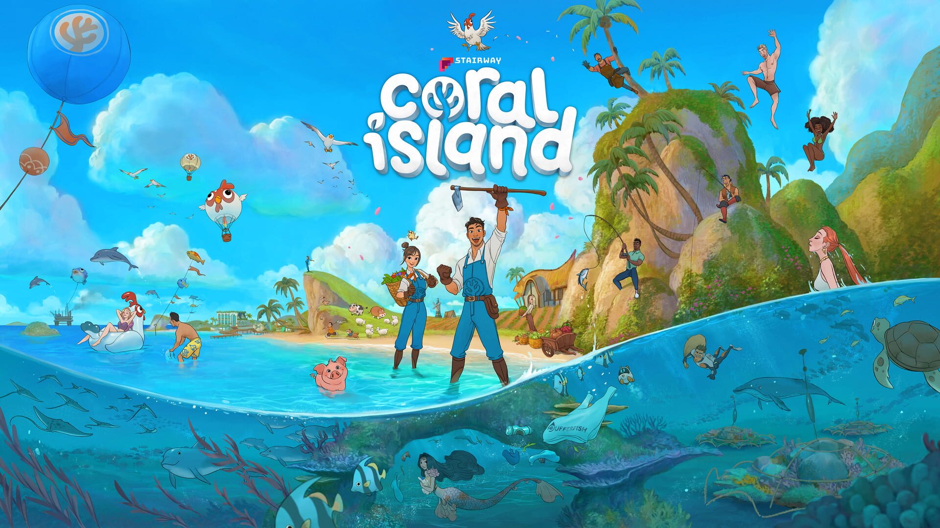 Illustration de Coral Island