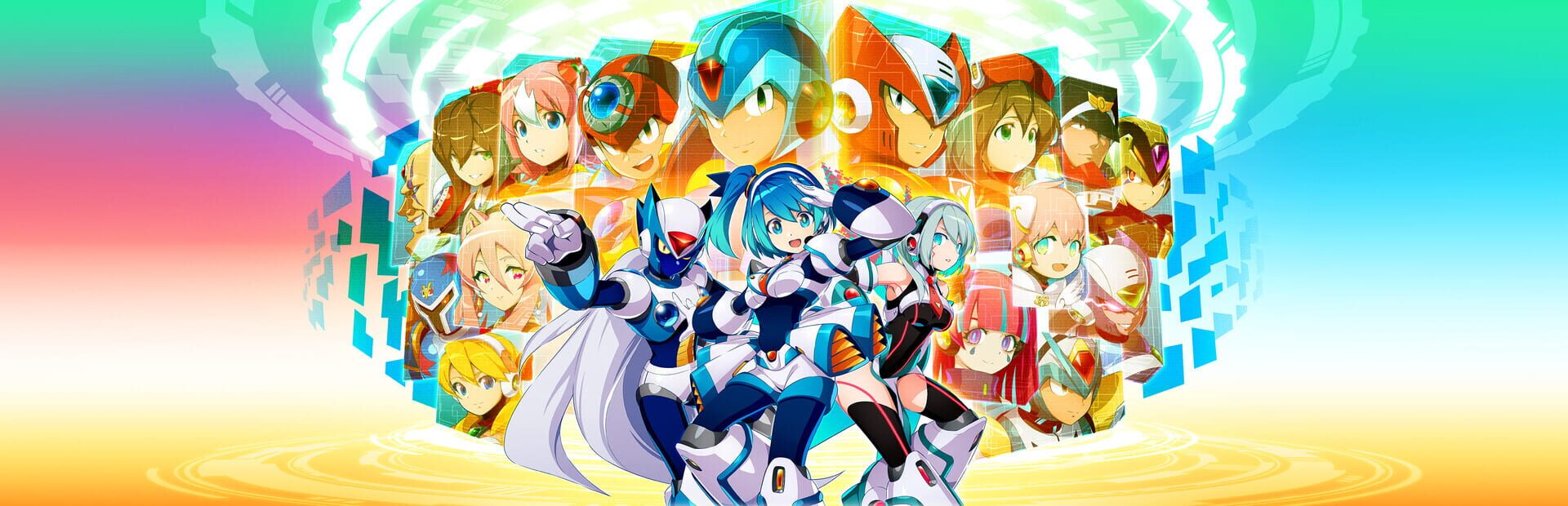 Illustration de Mega Man X Dive Offline