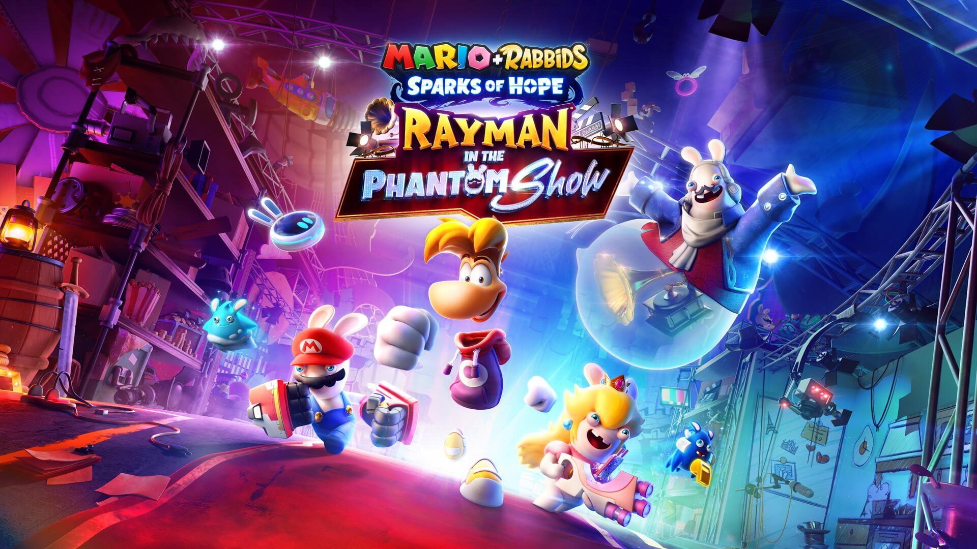 Illustration de Mario + Rabbids Sparks of Hope: Rayman in the Phantom Show