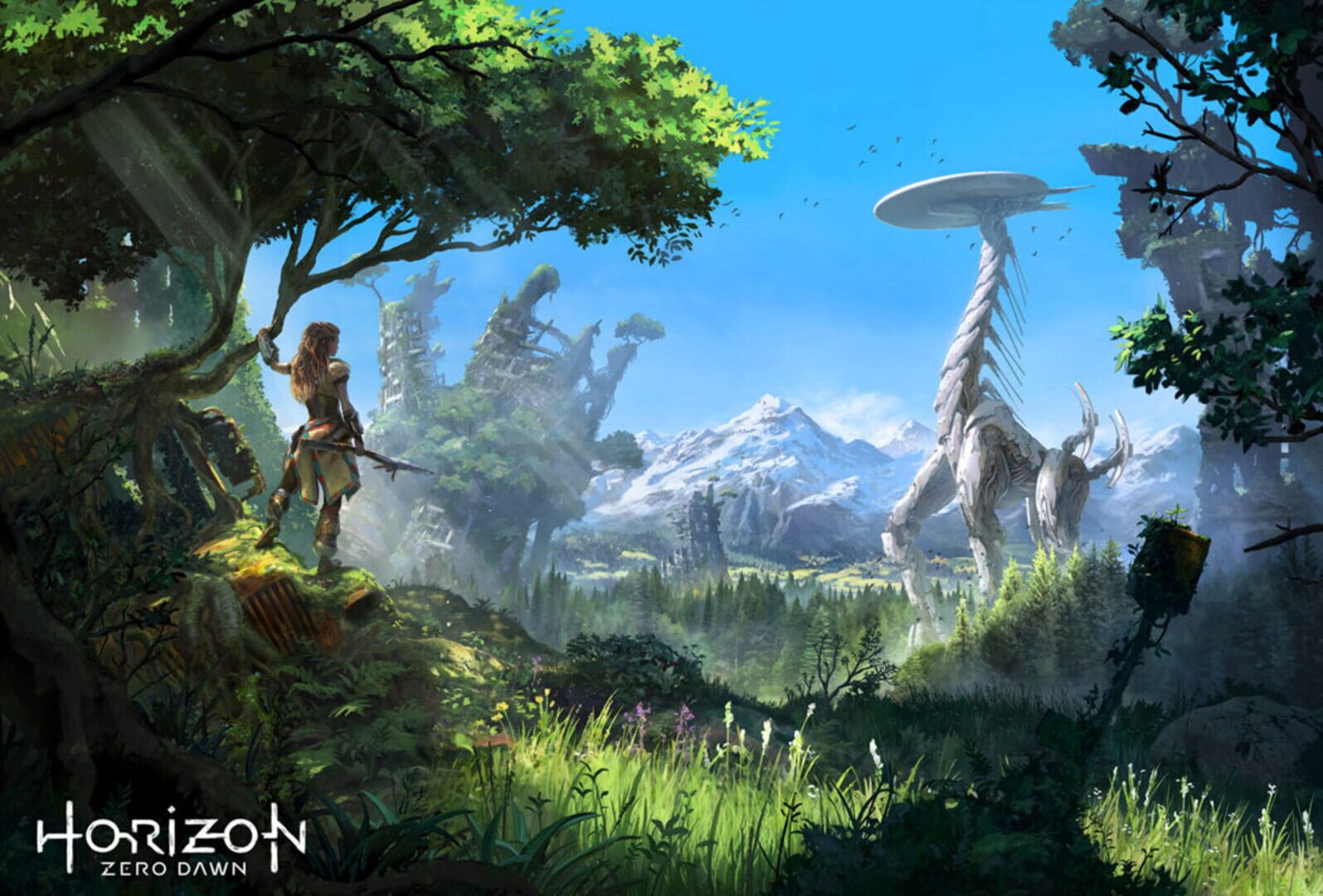Illustration de Horizon Zero Dawn