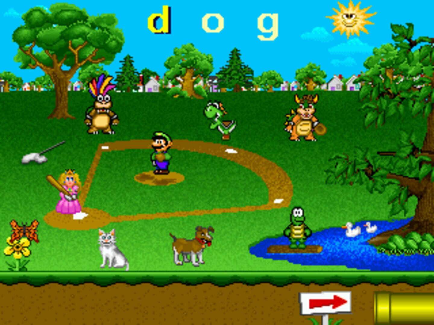 Illustration de Mario's Early Years! Fun with Letters