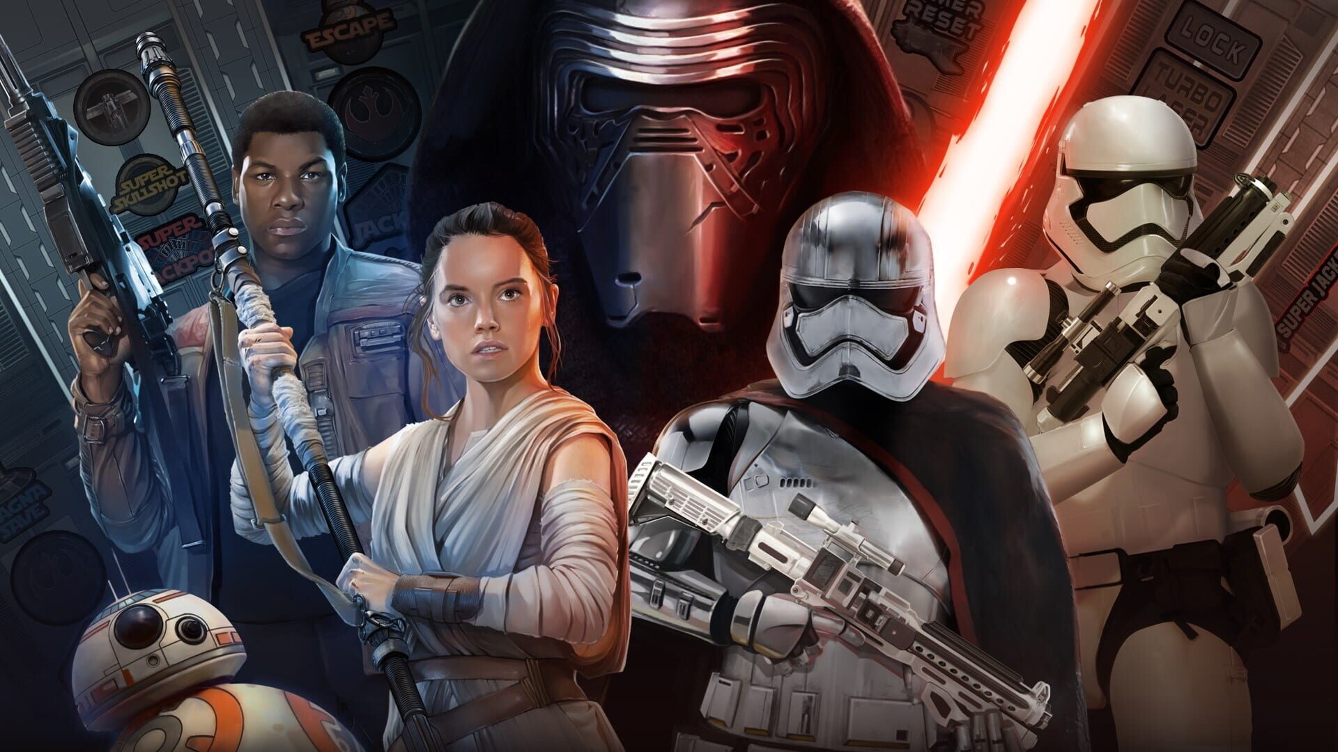Illustration de Pinball FX3: Star Wars Pinball - The Force Awakens