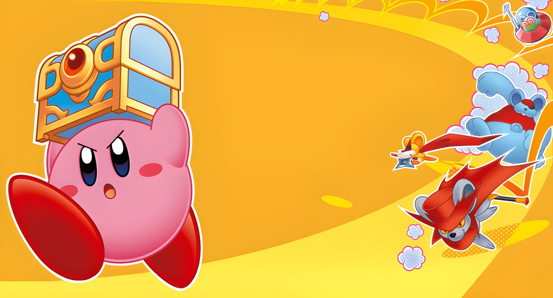 Illustration de Kirby: Squeak Squad