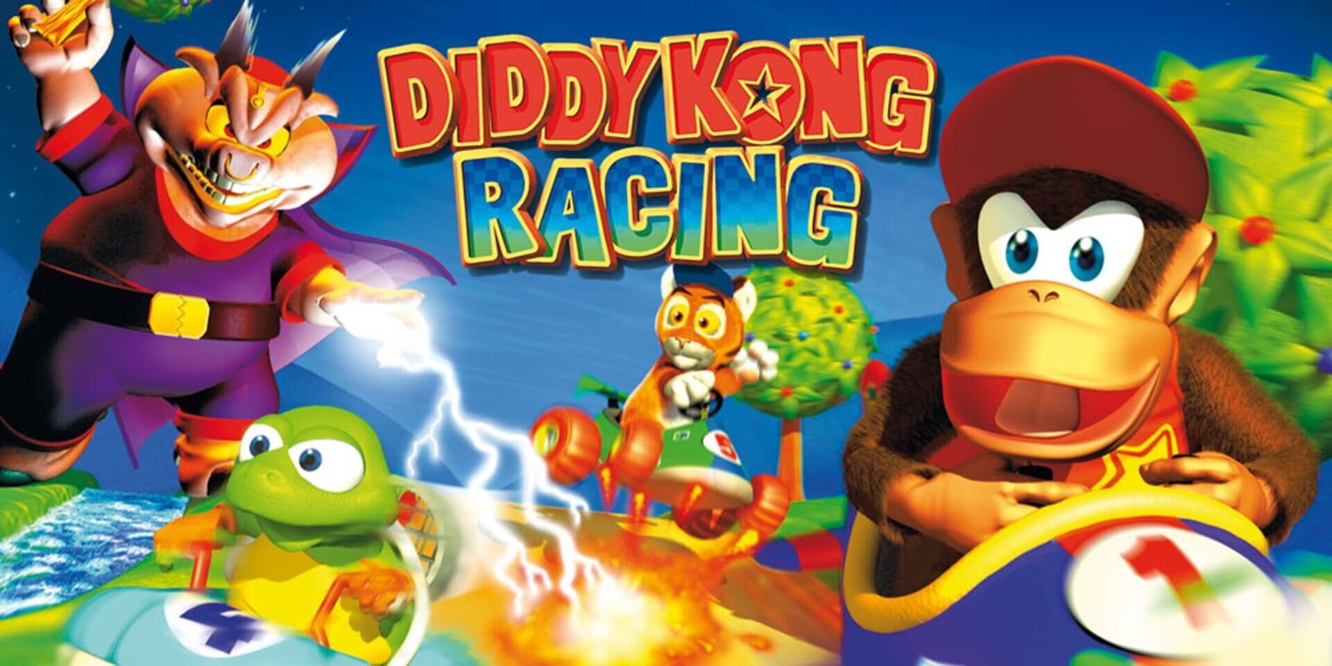 Illustration de Diddy Kong Racing
