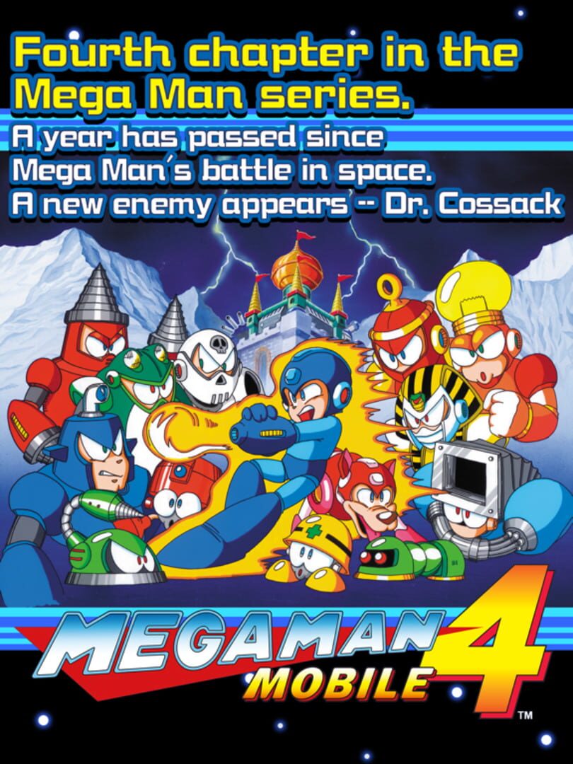 Illustration de Mega Man 4 Mobile