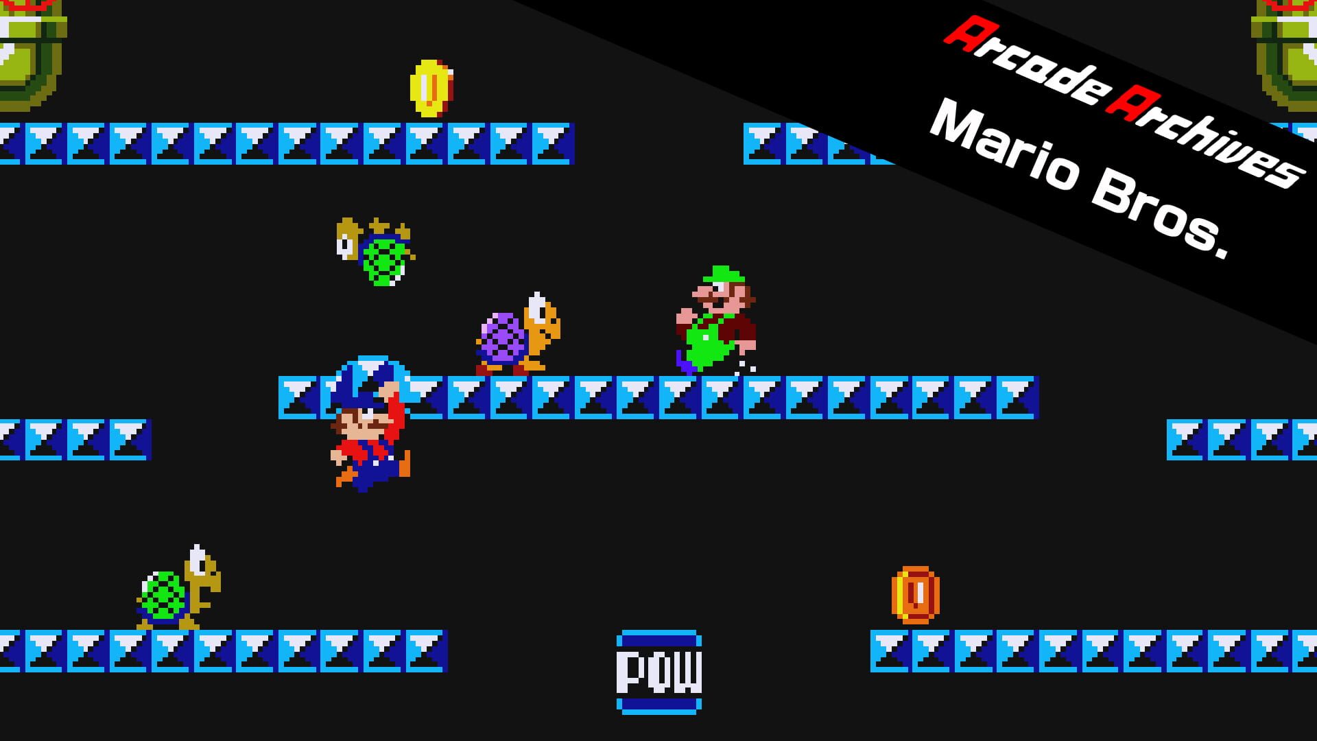 Illustration de Arcade Archives: Mario Bros.