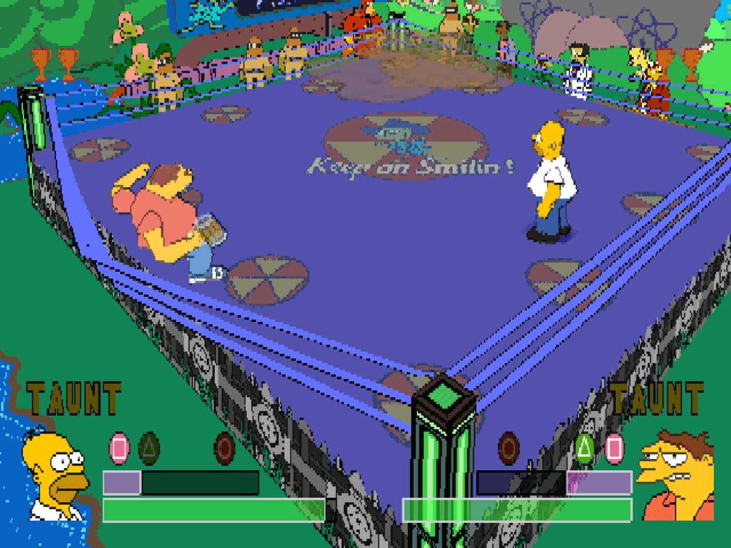 Illustration de The Simpsons Wrestling