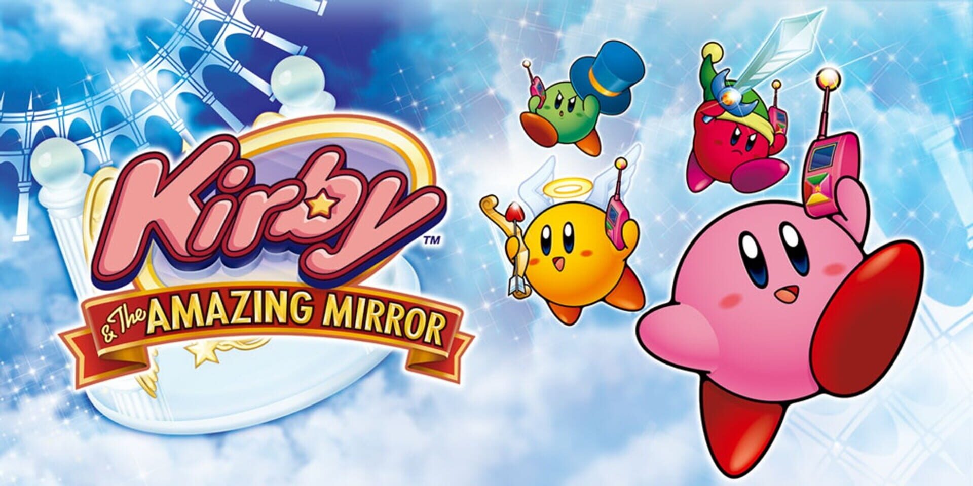 Illustration de Kirby & the Amazing Mirror