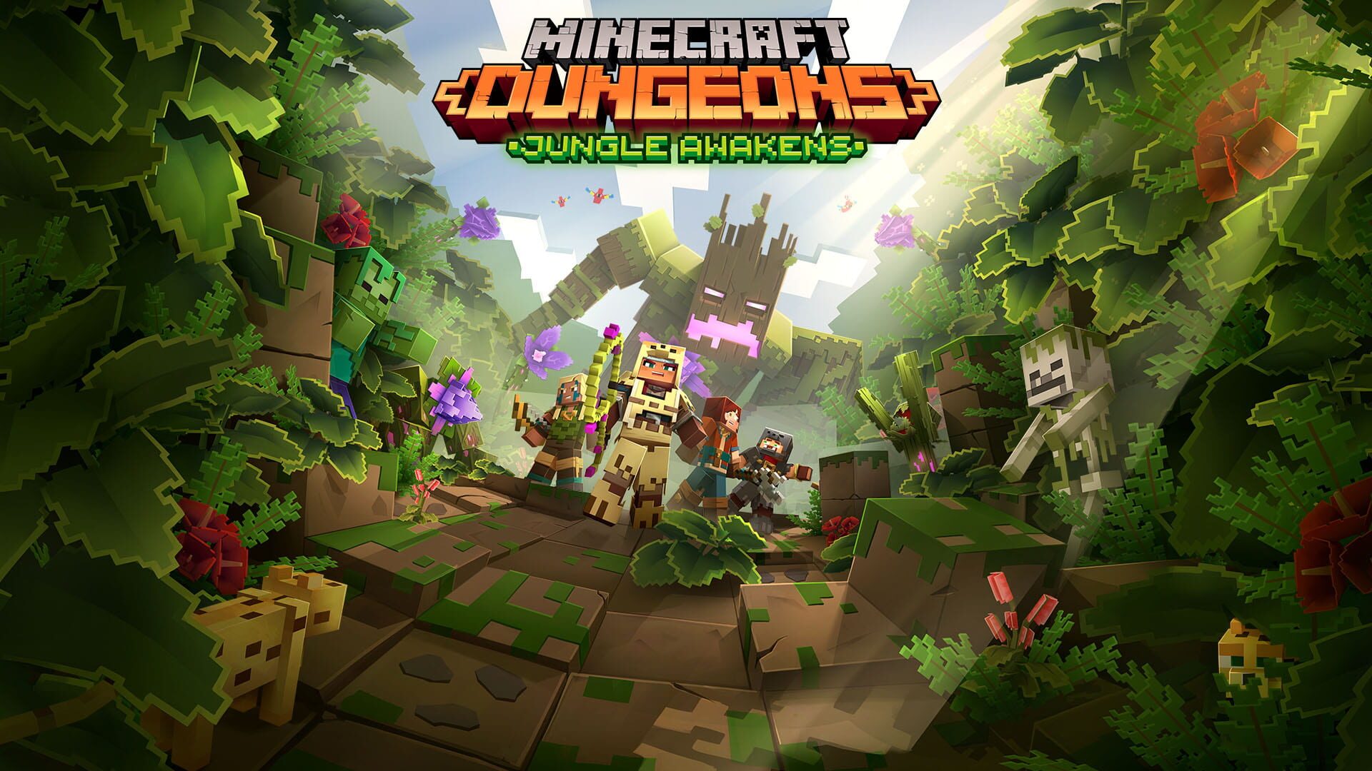 Illustration de Minecraft Dungeons: Jungle Awakens