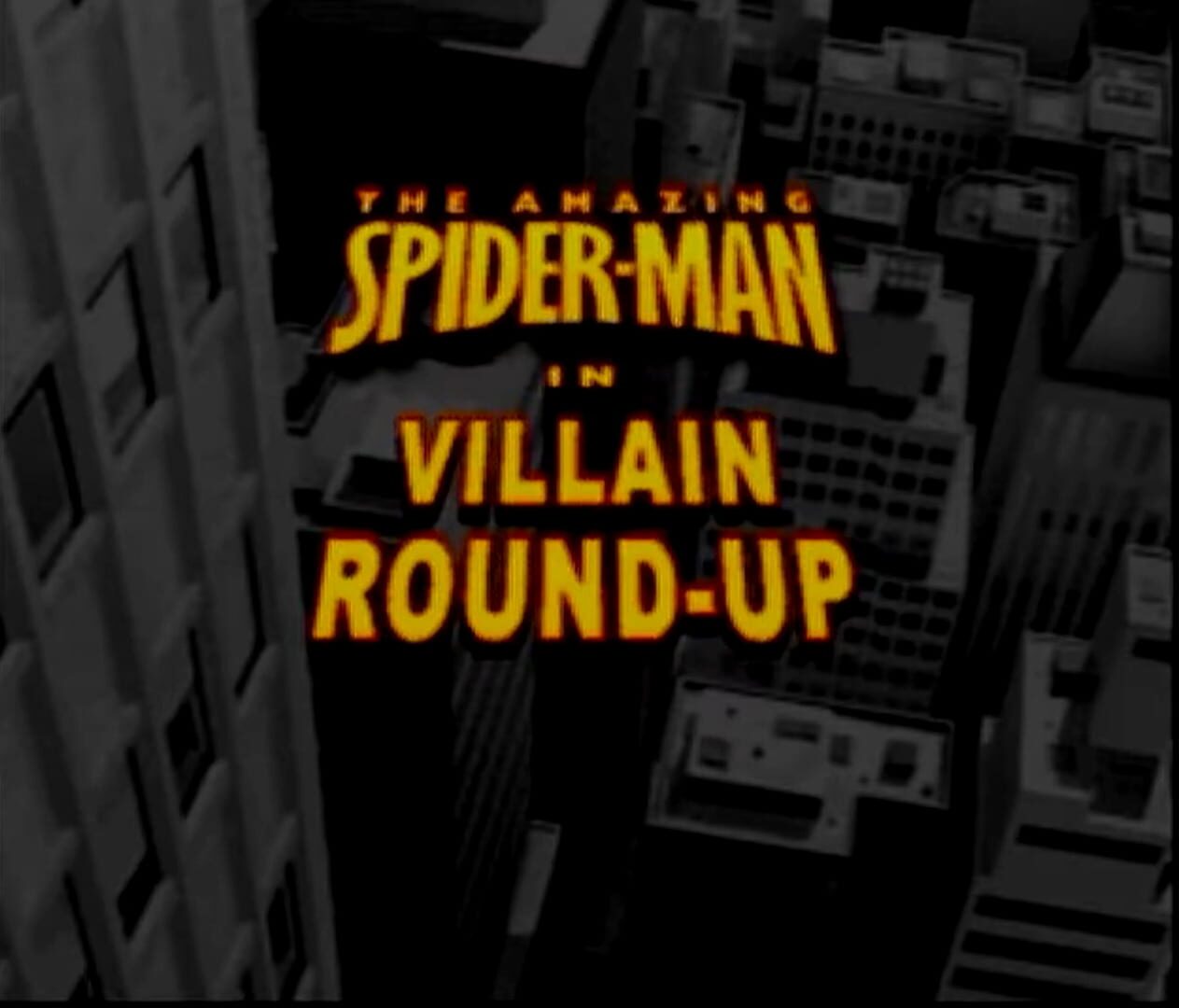 Illustration de The Amazing Spider-Man in the Villain Round-Up